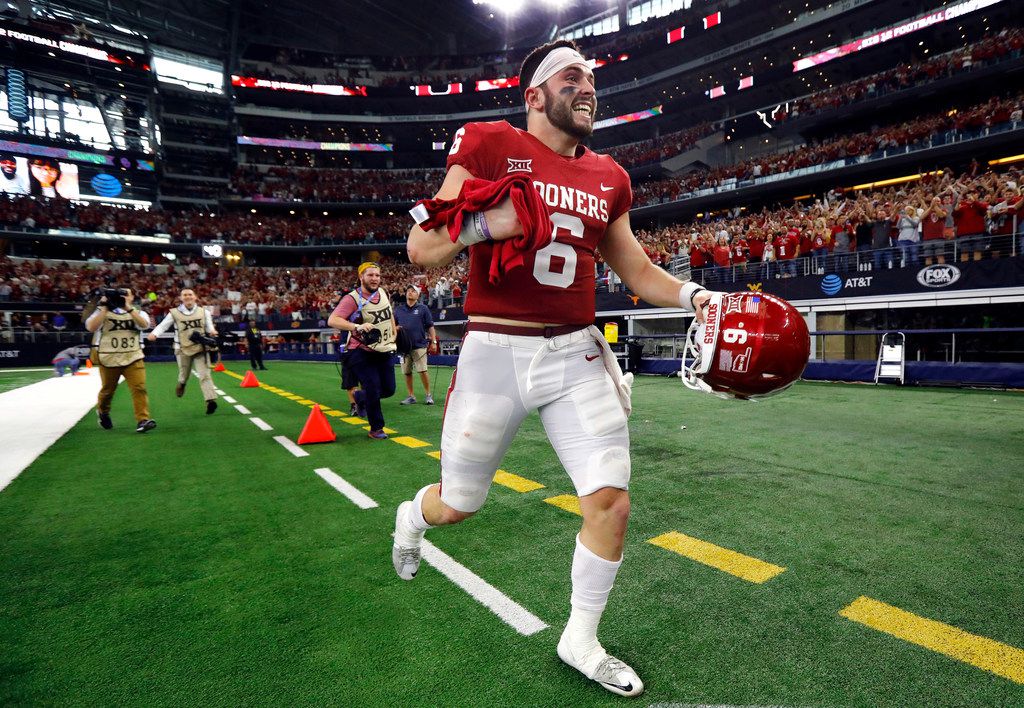 Oklahoma Sooners QB Baker Mayfield walked on, won a Heisman and was the  Cleveland Browns' No. 1 pick - Sports Illustrated Oklahoma Sooners News,  Analysis and More