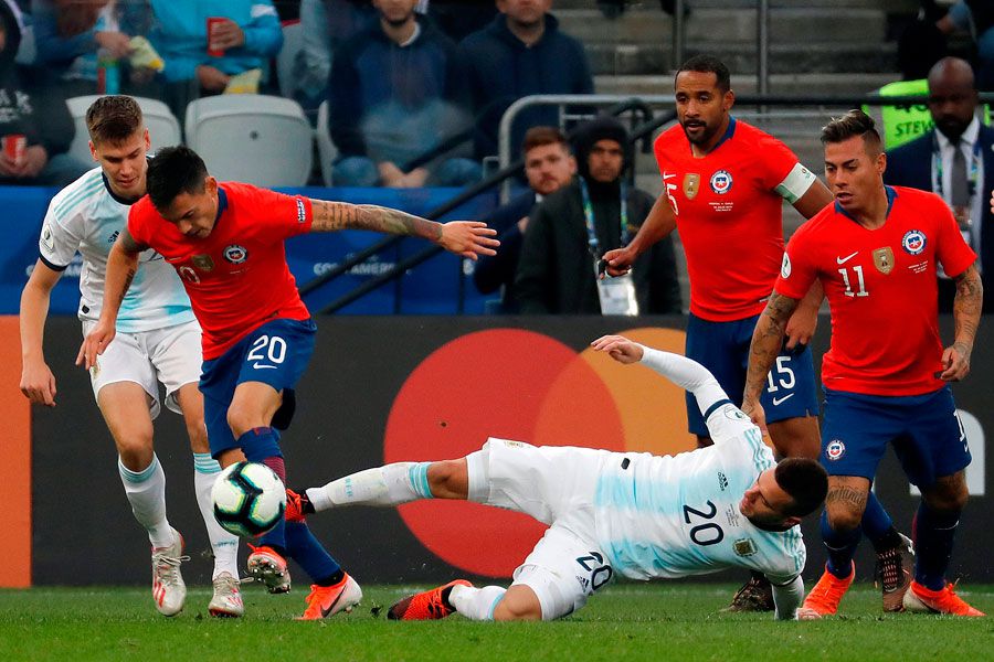 Chile, Argentina, Penal, Charles Aránguiz, Giovani Lo Celso