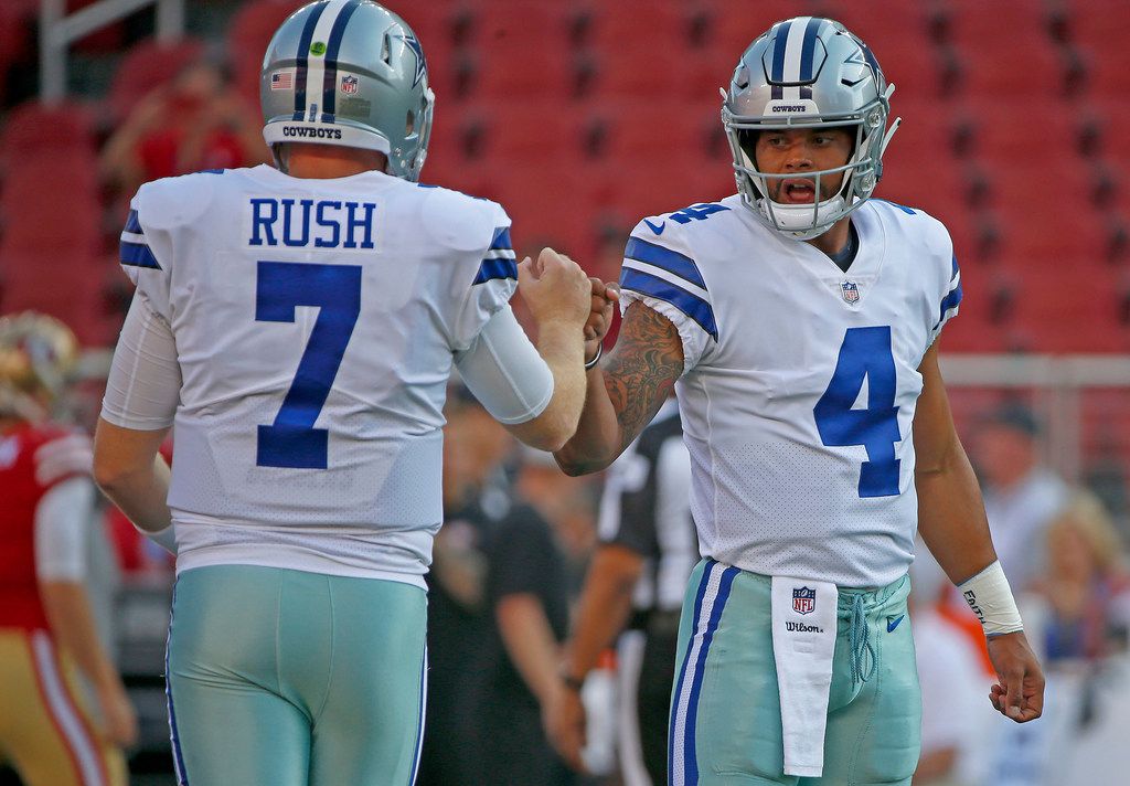 NFL World Reacts To Dak Prescott, Cooper Rush Debate - The Spun