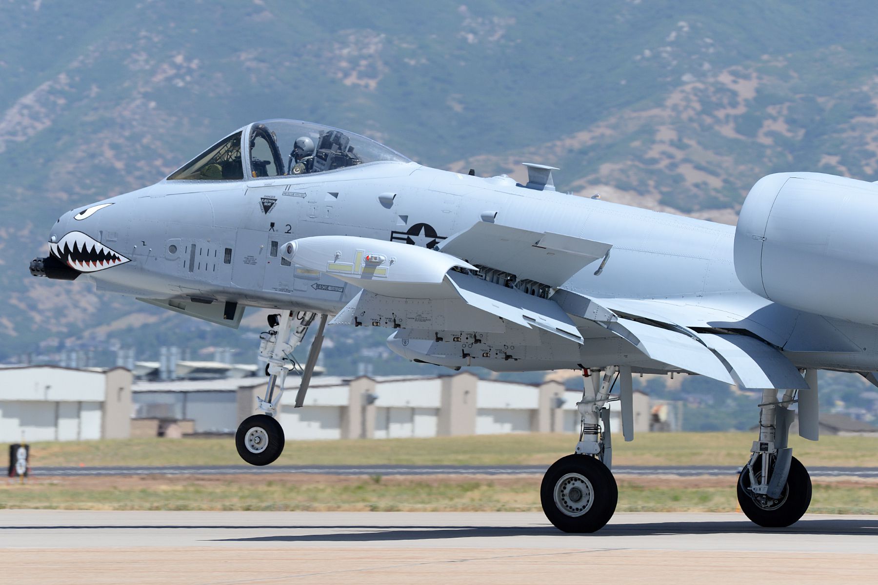 USAF 40th FLIGHT TEST SQ ORIGINAL PATCH HOG TEST -SUITE 2 A-10 FLIGHT TEST