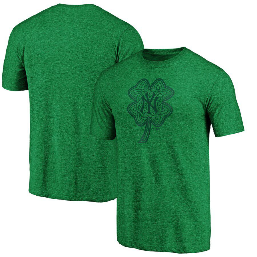 Majestic New York Yankees St Patricks Day Spring Training Medium T Shirt MLB