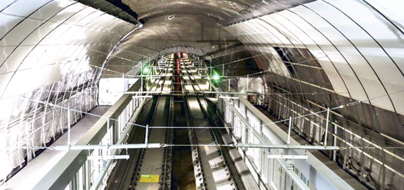 Metro estación Estadio Nacional  Línea 6