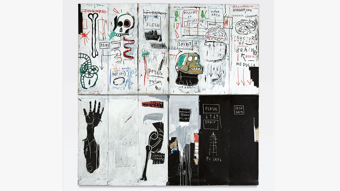 flesh and spirit basquiat de Sotheby's