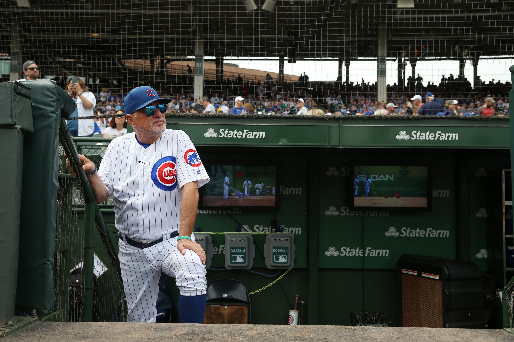 Joe Maddon has Cubs wear short shorts with whistles in his