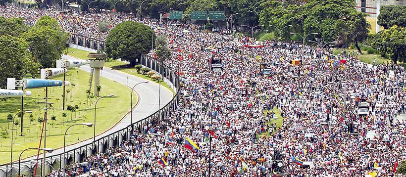 Marcha oposición vzla