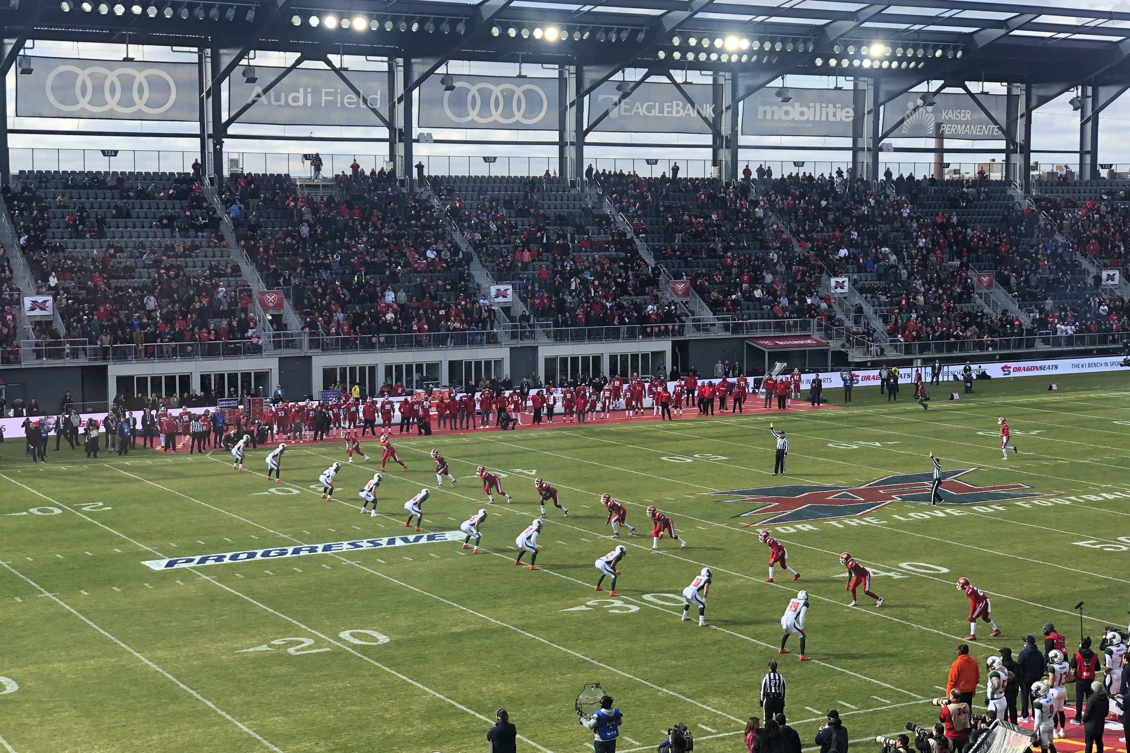 Inside the XFL fan experience during the St. Louis BattleHawks home opener  - St. Louis Business Journal