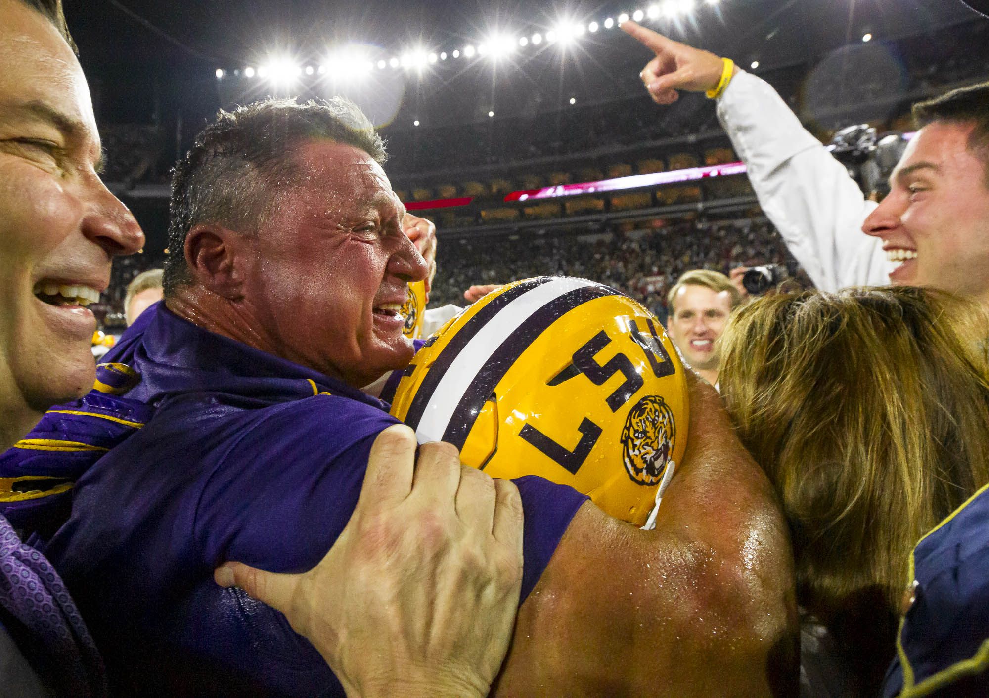 Former LSU Coach Ed Orgeron Has Clear Response to Wild