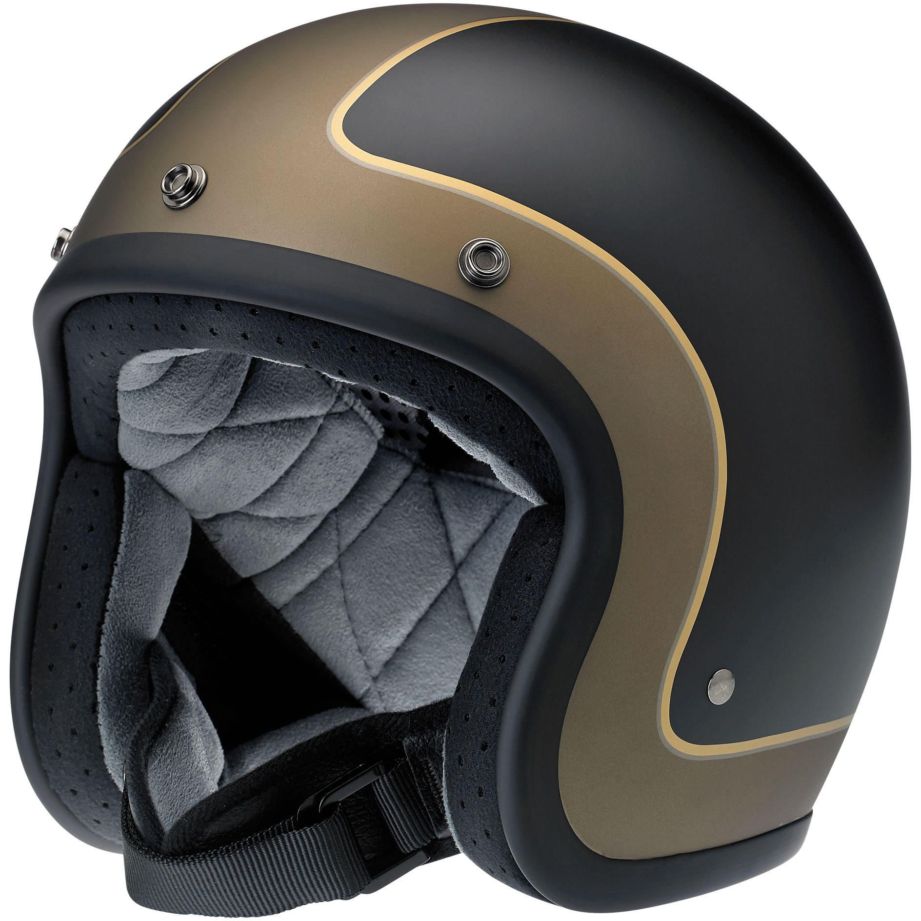 heinmo Motorrad Retro Helm Motocross Hälfte Open Face Helm für Harley Cruiser