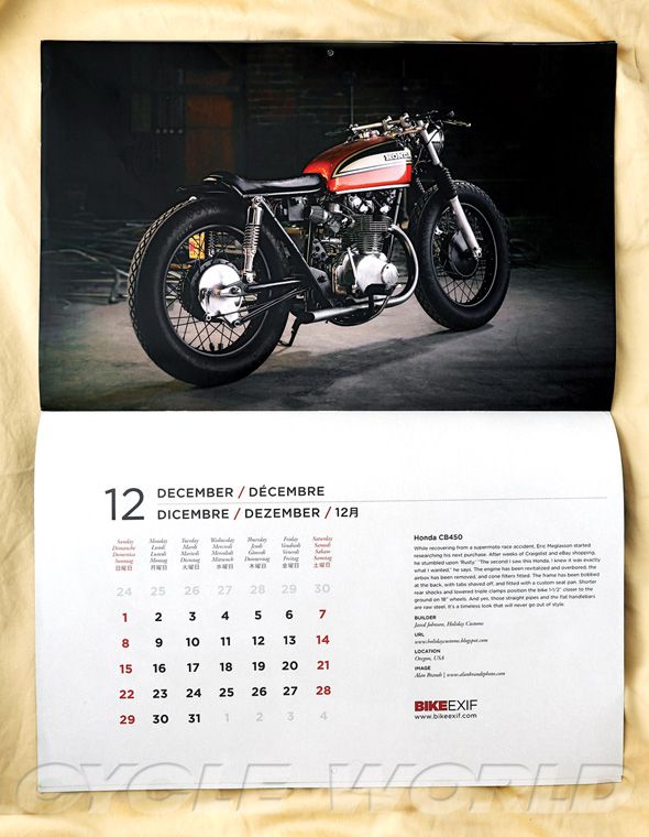 Bike Exif Calendar 2024 7petals.in