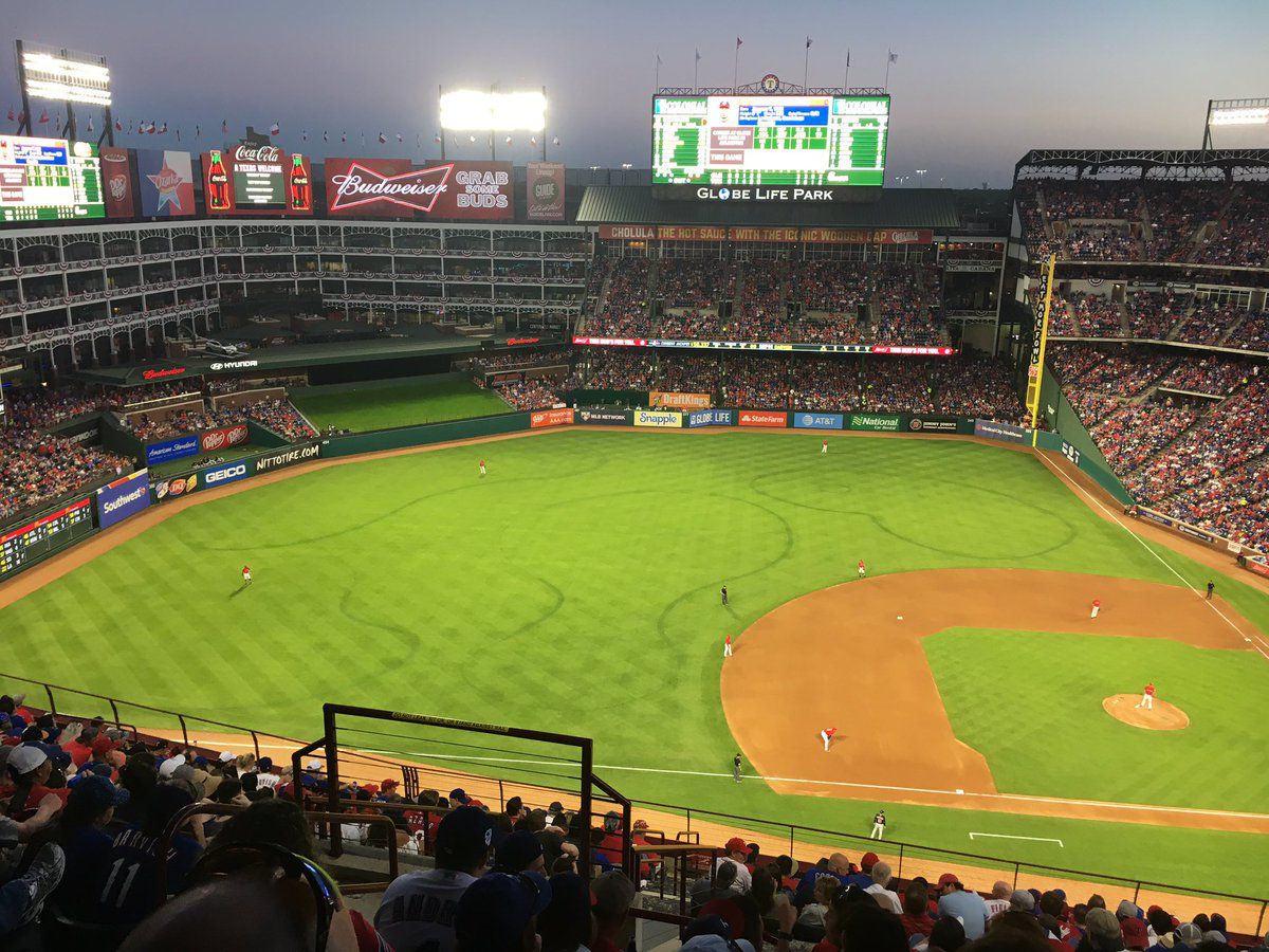 📍Globe Life Field - home of the Texas Rangers ⚾️ Stadium #10