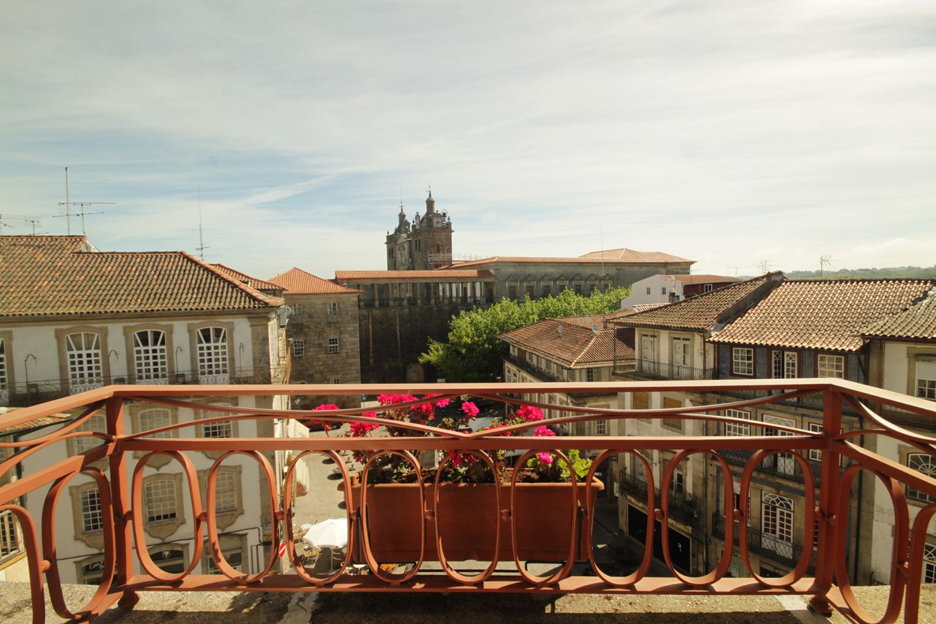 Casco antiguo de Vizeu, en Portugal.