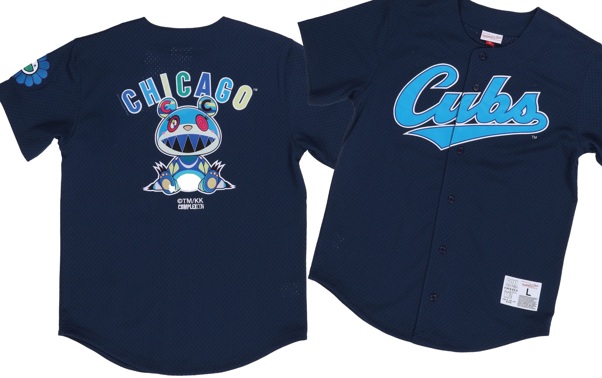 Takashi Murakami ComplexCon x Cubs Crewneck Sweatshirt Navy - FW19