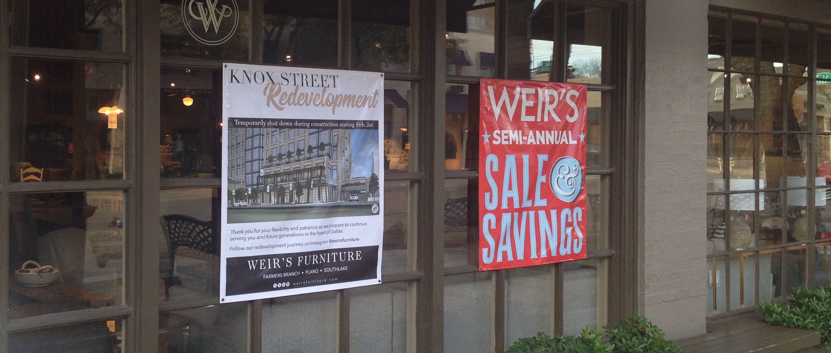 Knox Street Landmark Weir S Furniture Store Is Closing Soon After