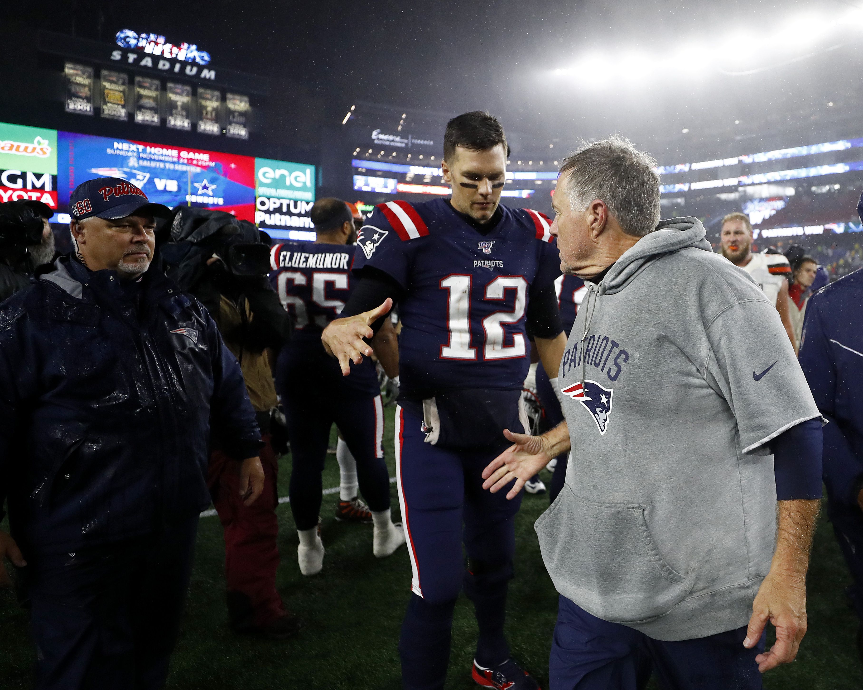 Today's Salute to Service game - New England Patriots