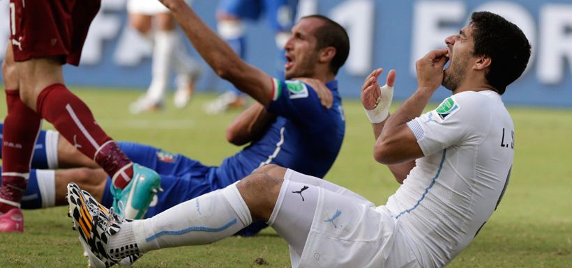 Luis Suárez, Giorgio Chiellini