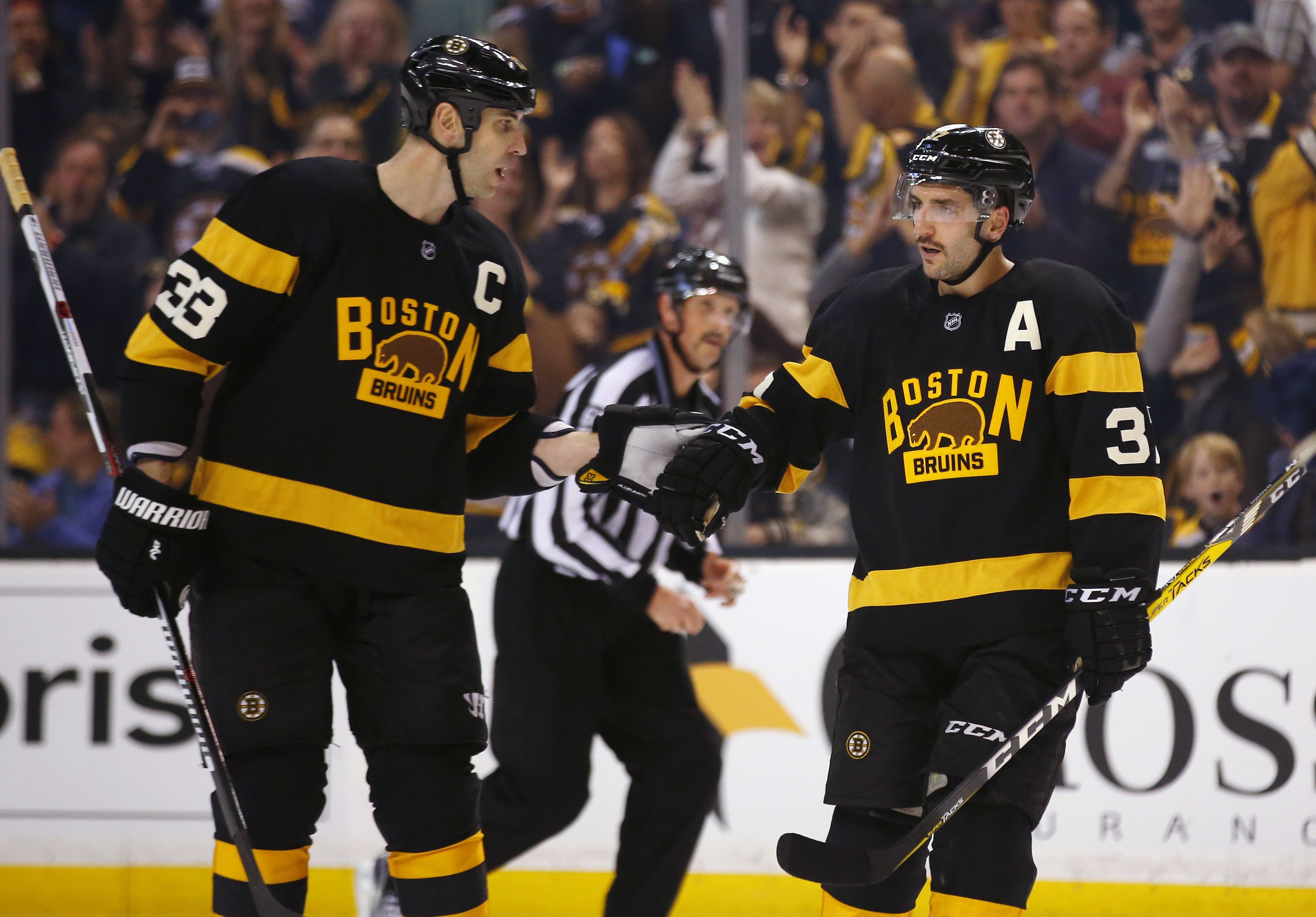 Jake deBrusk in the new classic Bruins alternate jersey.  Bruins hockey,  Boston bruins hockey, Hot hockey players