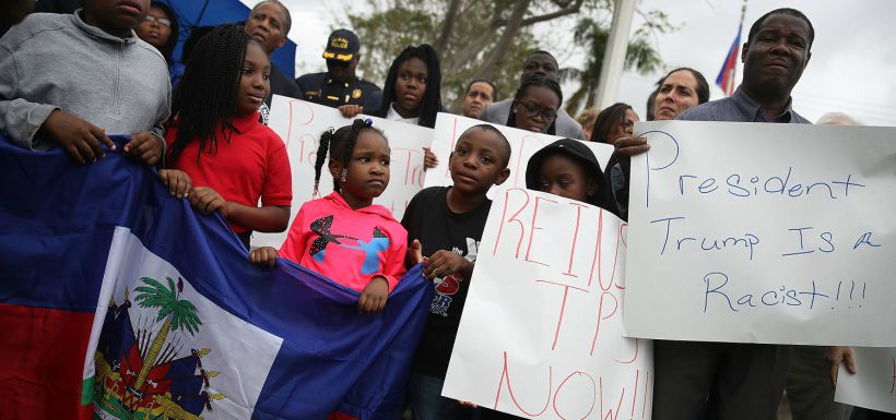 haitianos marcha en miami