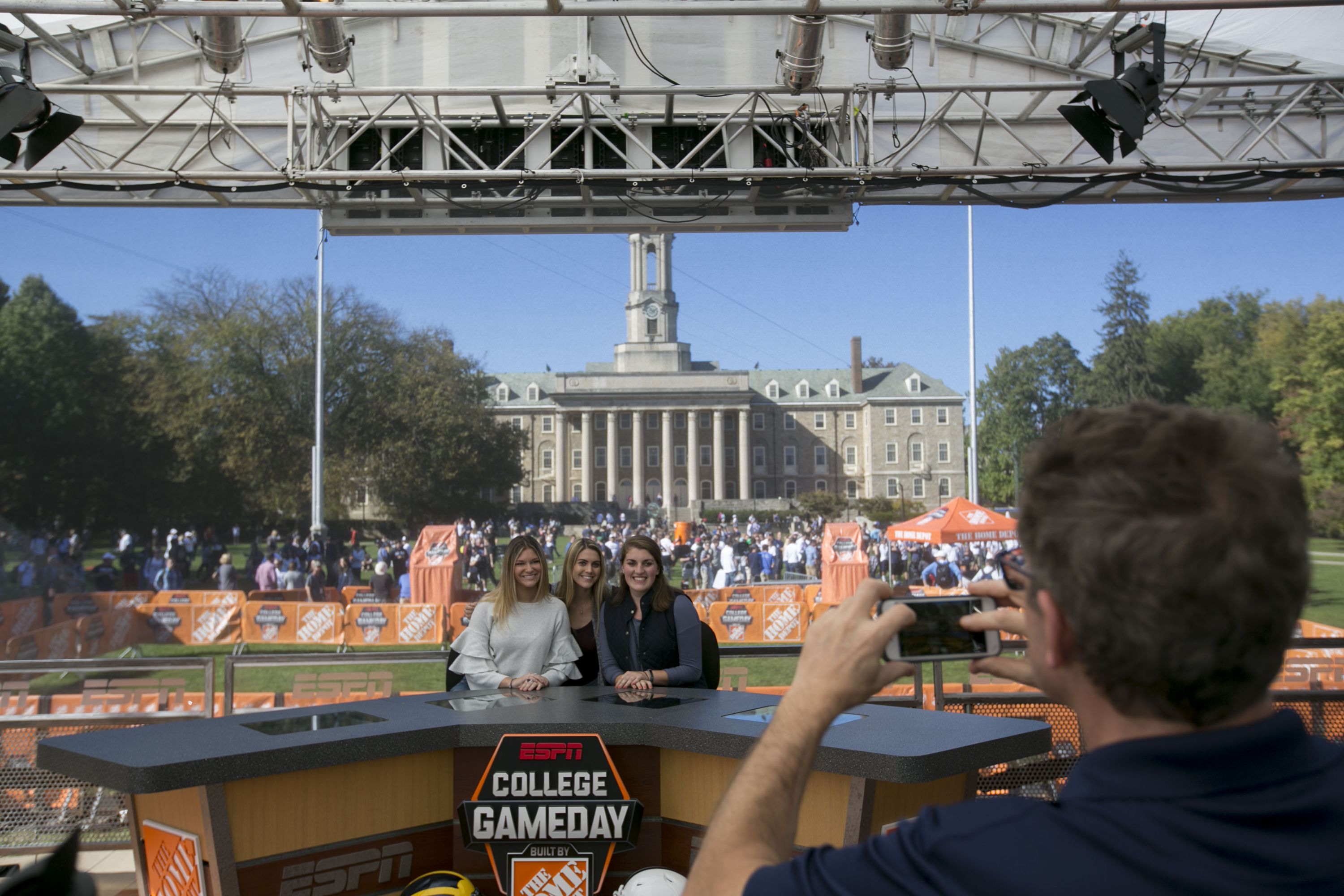 ESPN College GameDay location and parking information