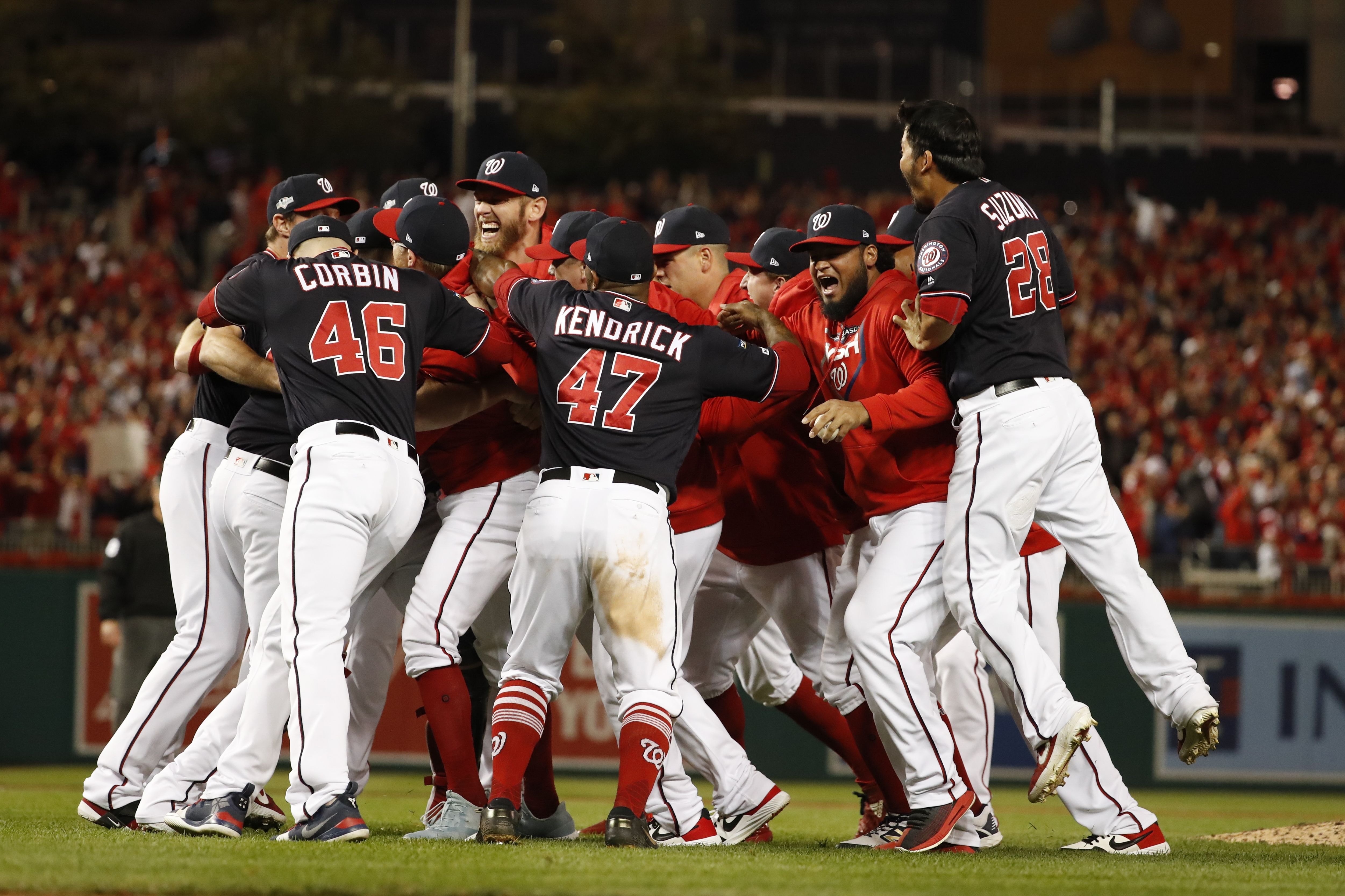 2019 NLDS/NLCS Game-Used Jersey: Tanner Rainey