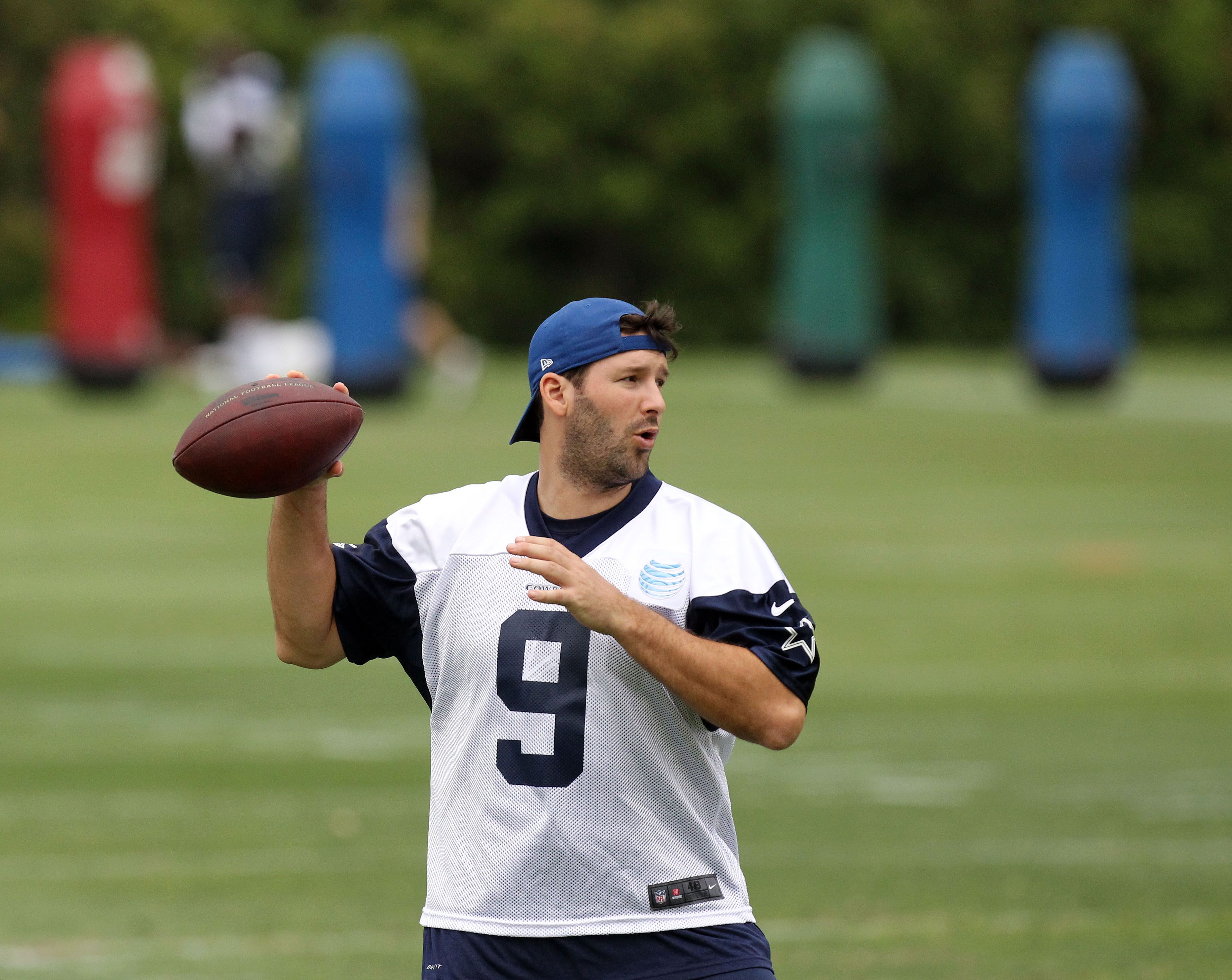 pink tony romo jersey