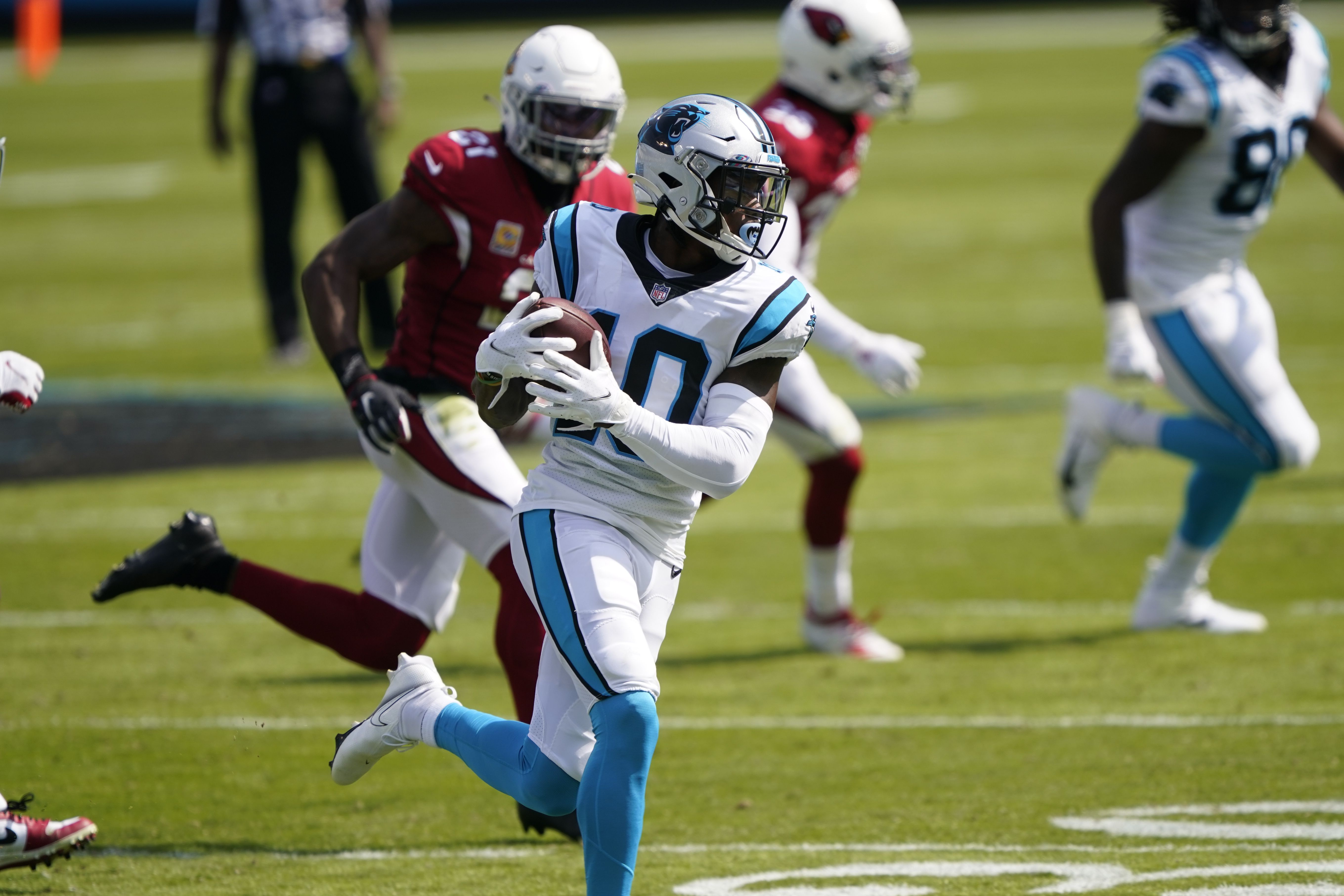 Bridgewater, Panthers fix red-zone woes, top Cardinals 31-21