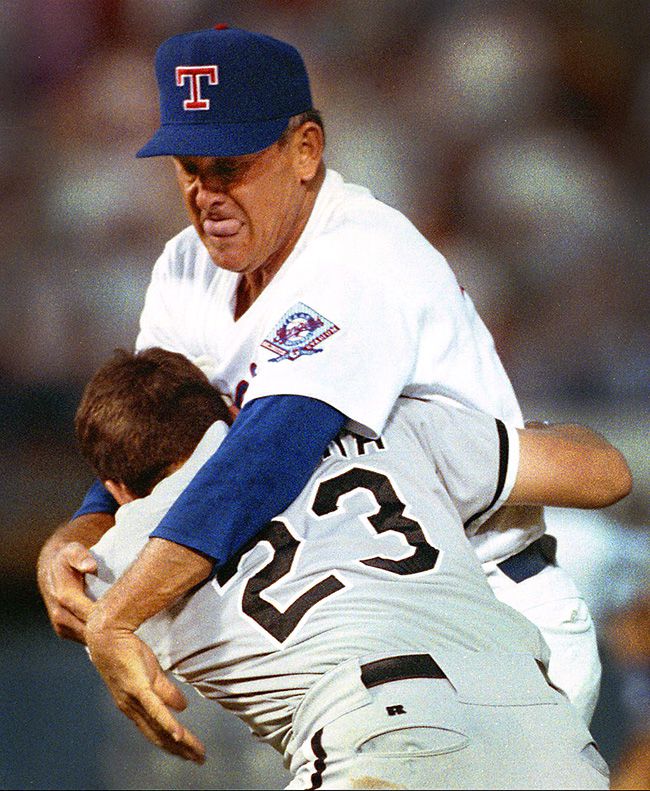 Career in a Year Photos 1993: Ryan/Ventura fight makes for a memorable night