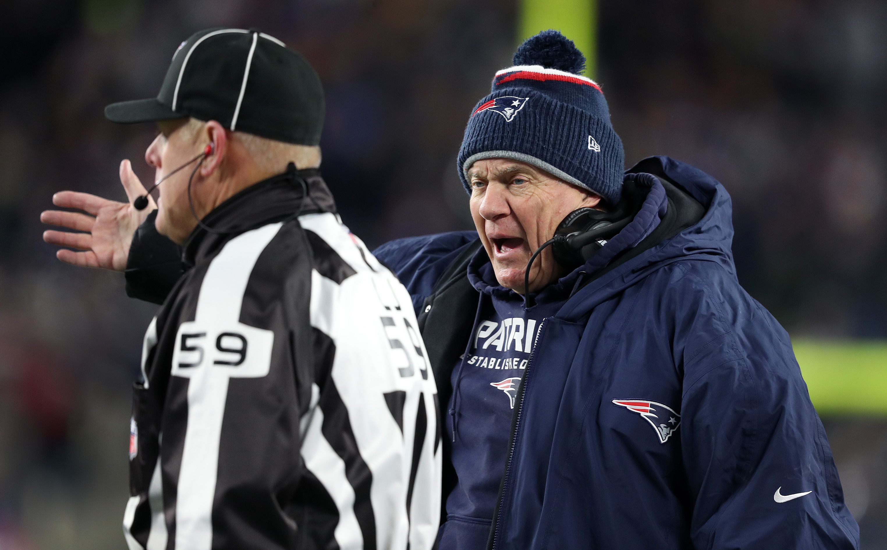 What do you think about Sunday's NFL playoff officiating decisions? - The  Boston Globe