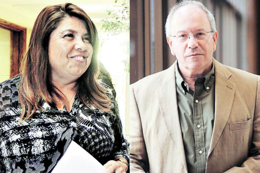 Claudia Mix (Poder) y Tomás Hirsh (Partido Humanista).