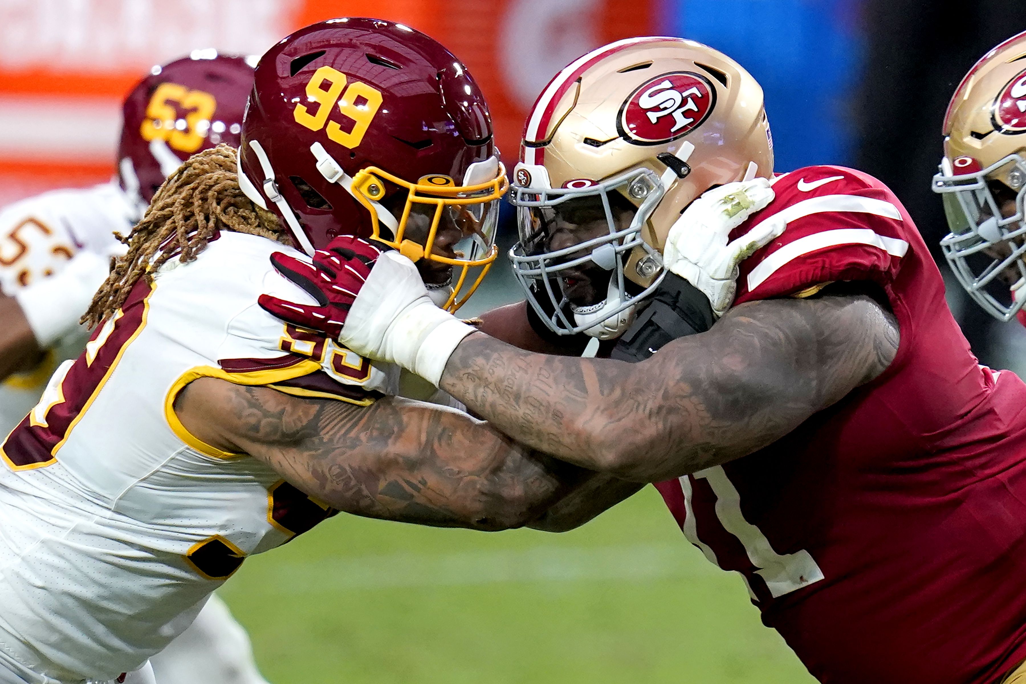 NFL free agents 2021: Trent Williams, Russell Okung lead this year's  offensive tackles 