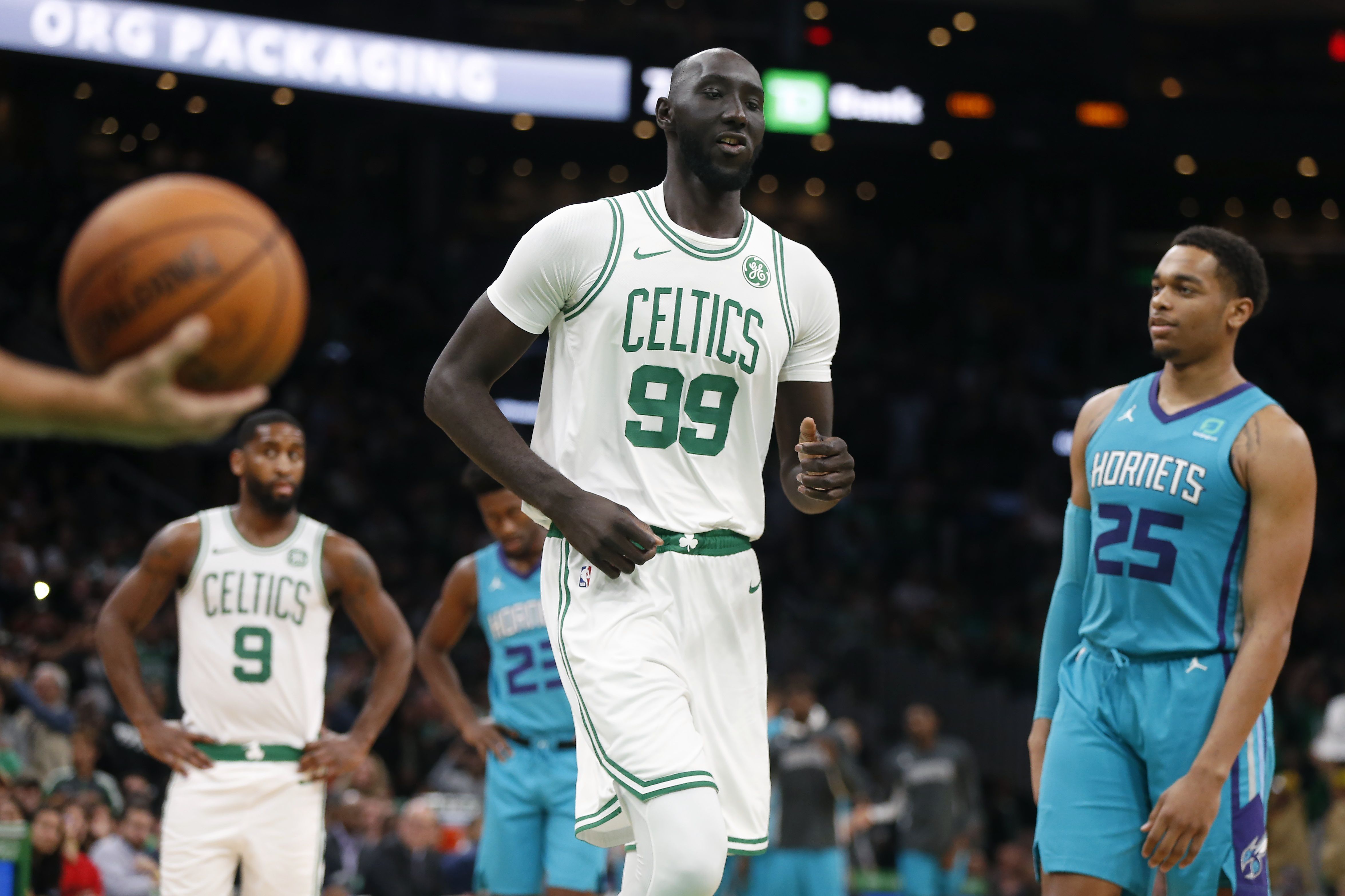 Learning To Swim With 7-Foot-5 Celtic Tacko Fall