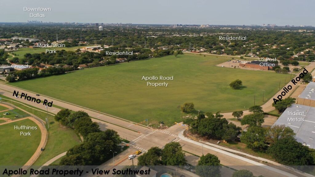 Castle Acre aerial image: Playing field & cricket club