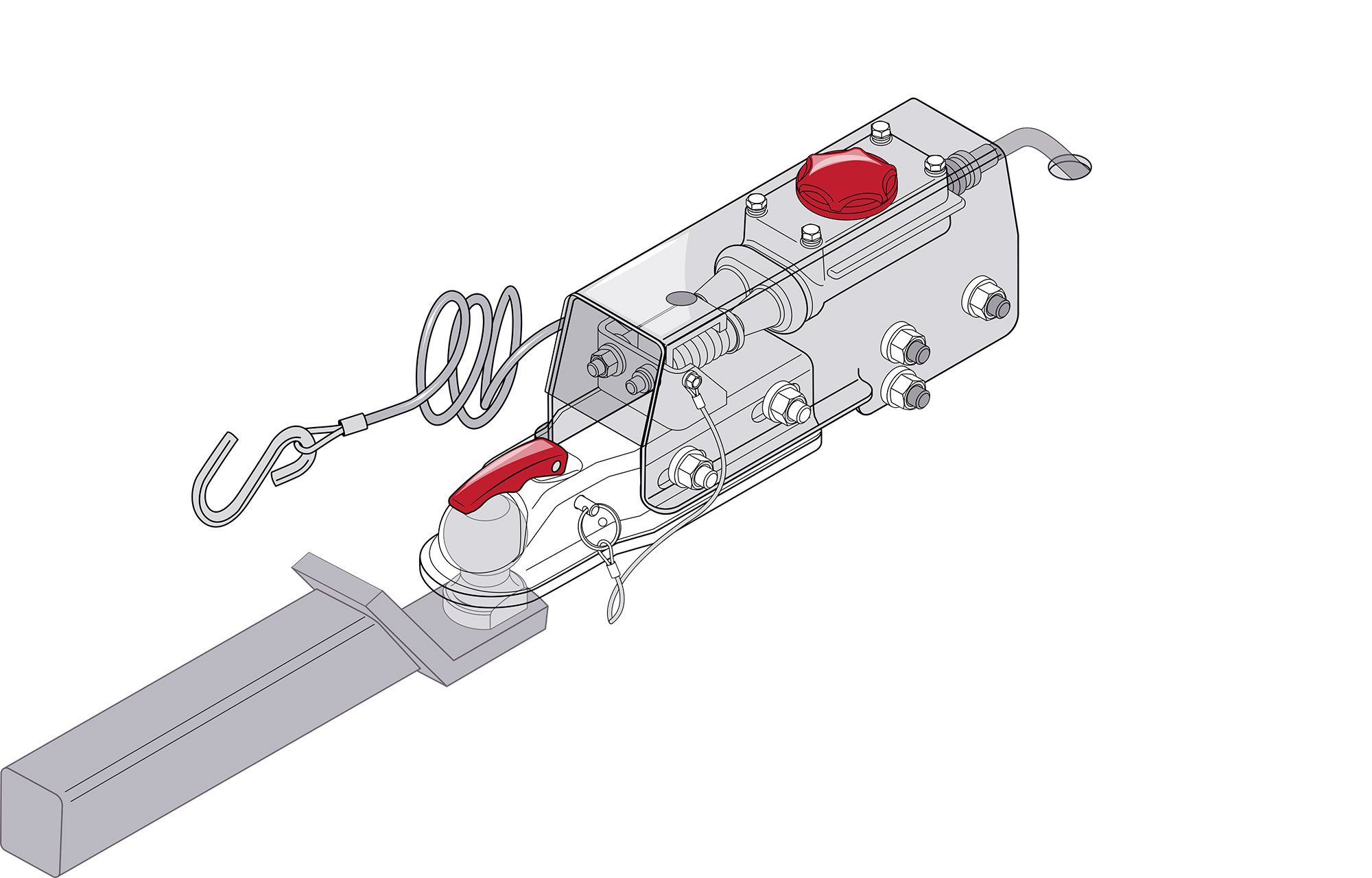 How To Replace A Boat Trailer Surge Brake Actuator Coupler Boating Magazine