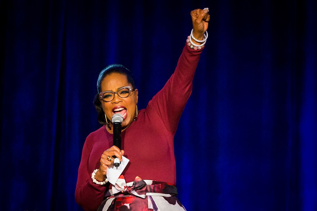 Oprah Winfrey Inspires Crowd In Frisco To Give And Give Some More