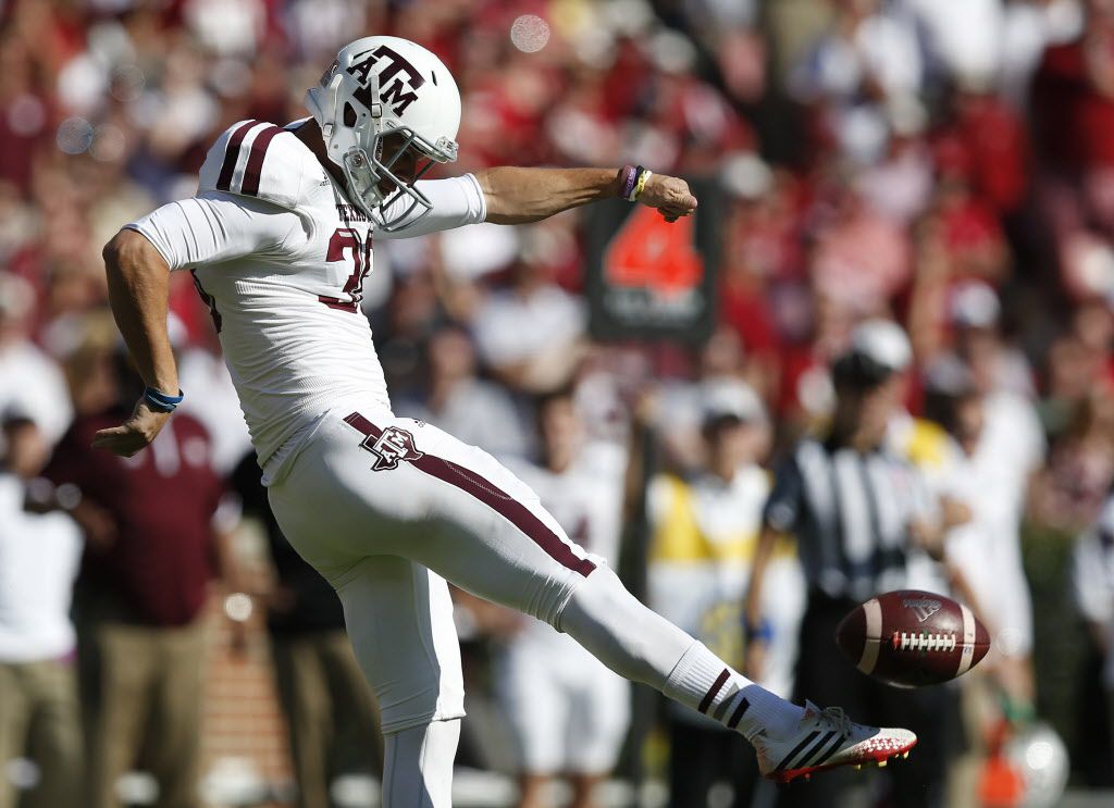 What they're saying: Drew Kaser reunited with Texas A&M's Josh Lambo after  sixth round selection by Chargers