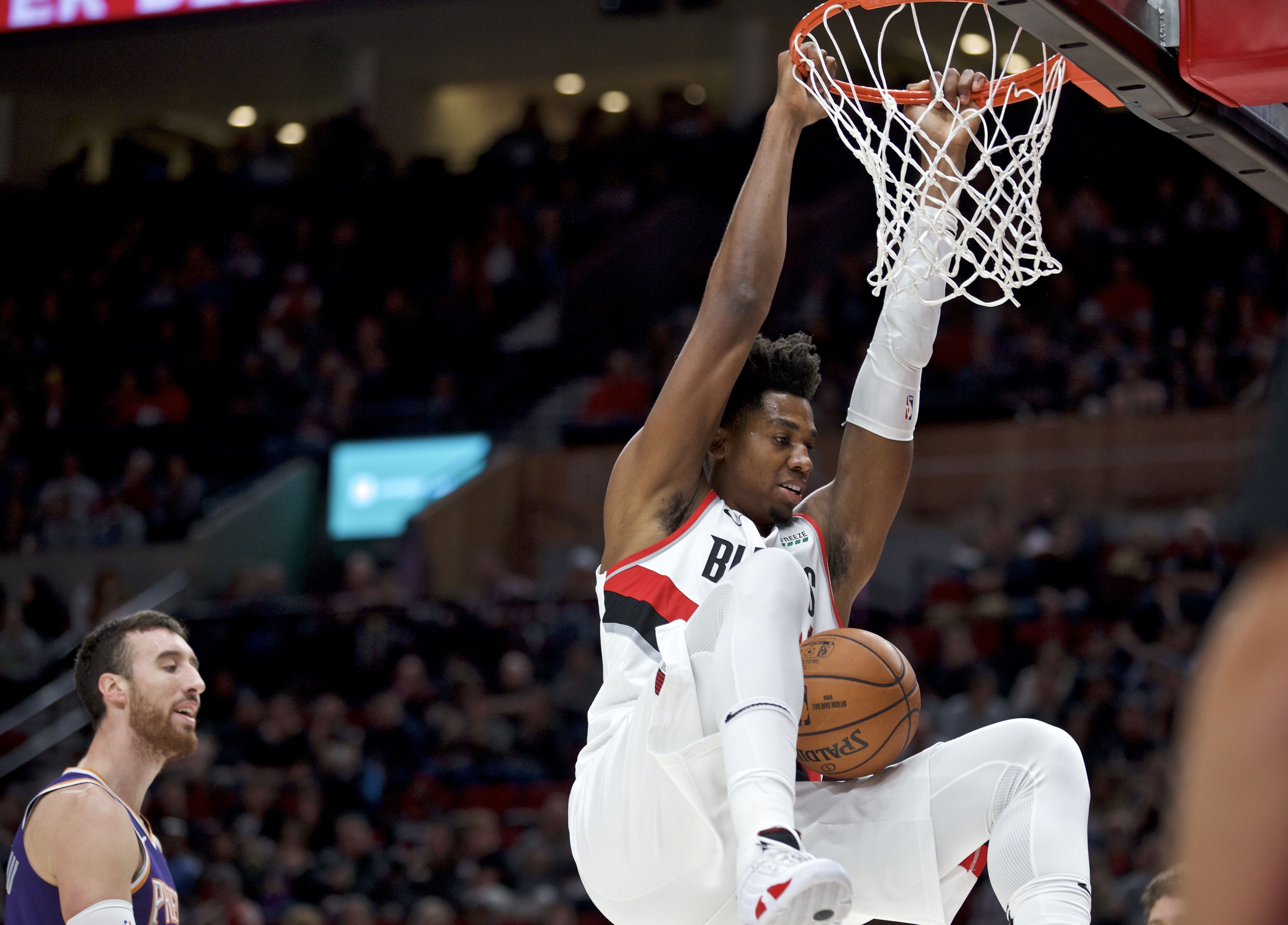 Portland Trail Blazers center Hassan Whiteside reflects on time