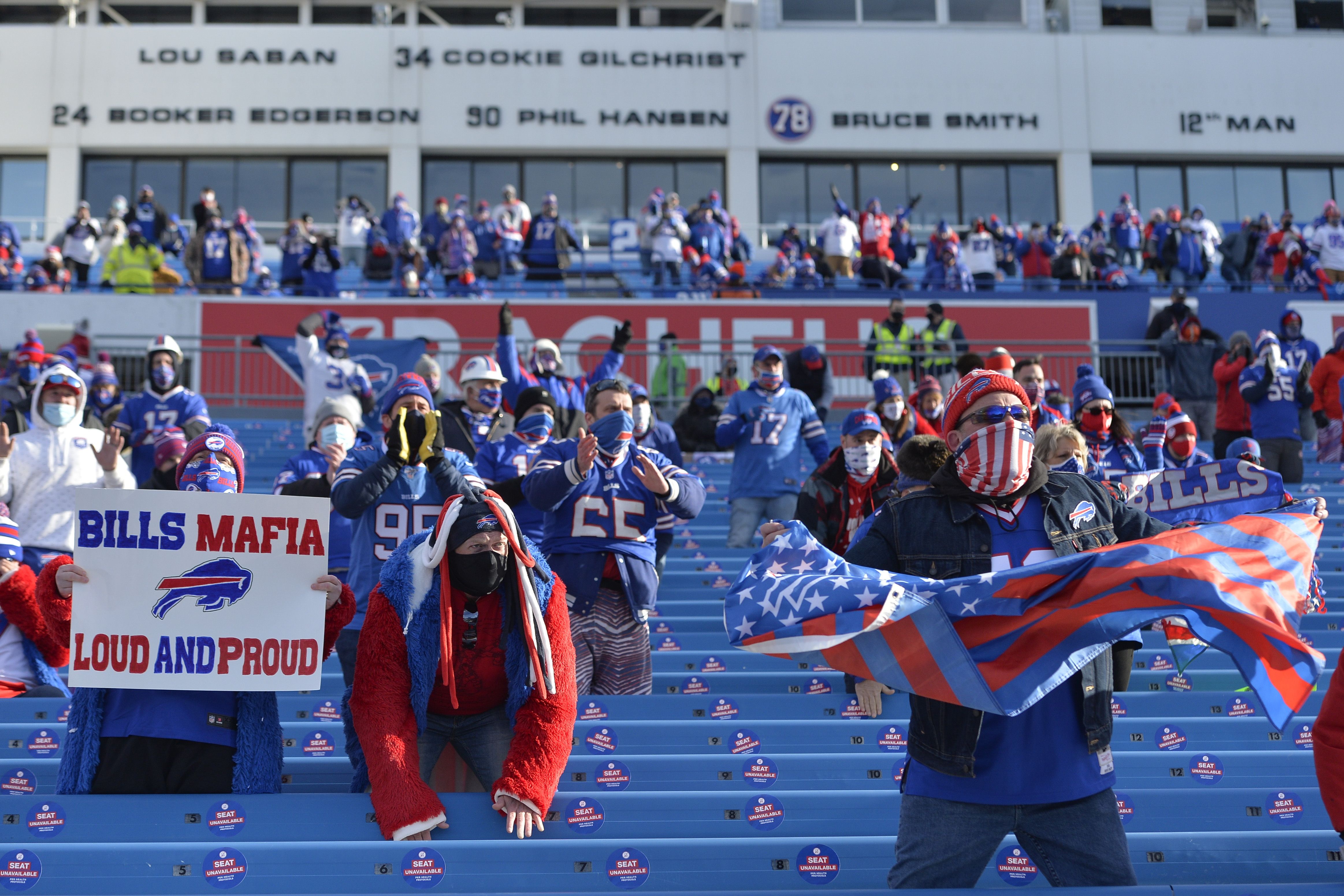 Landover, Maryland, USA. 24th Sep, 2023. Buffalo Bills fan dressed up as  Bills Mafia Jesus during the game between the Buffalo Bills and Washington  Commanders played at FedEd Field in Landover, Maryland.