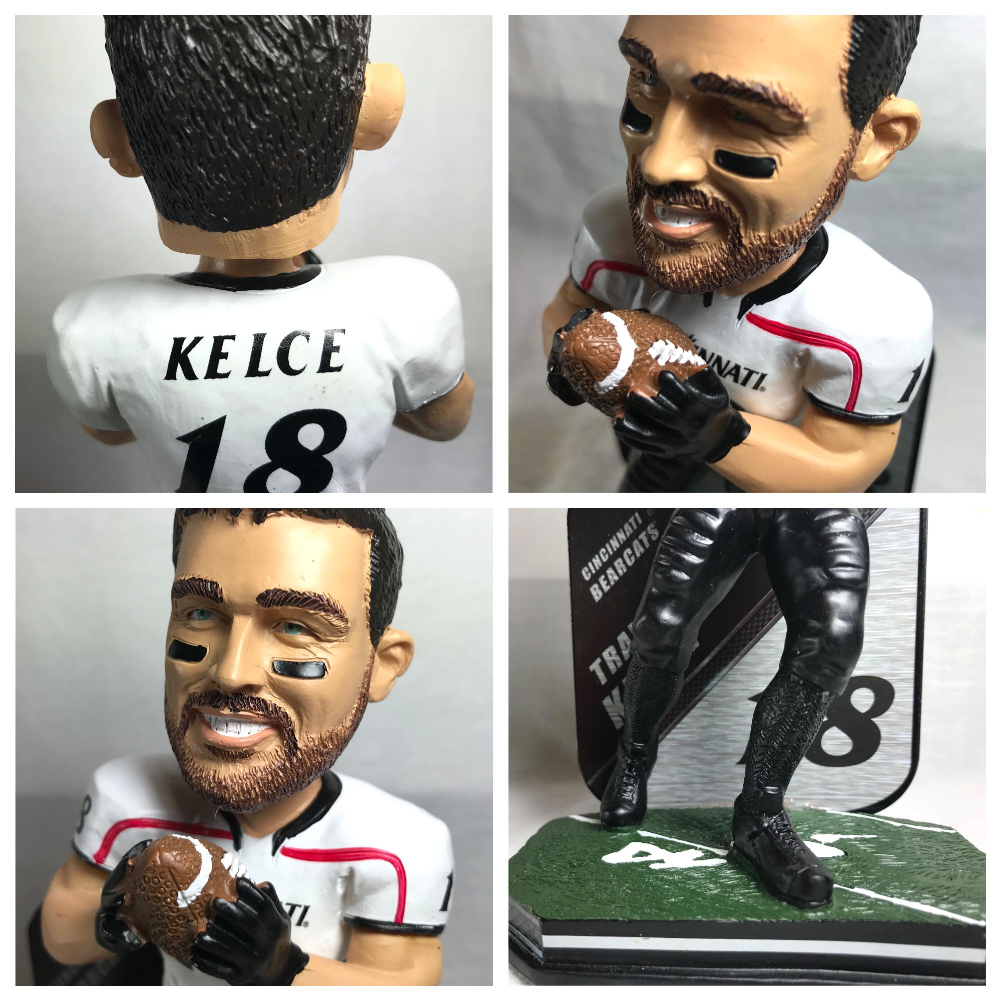 First Travis Kelce Cincinnati Bearcats Bobblehead Unveiled