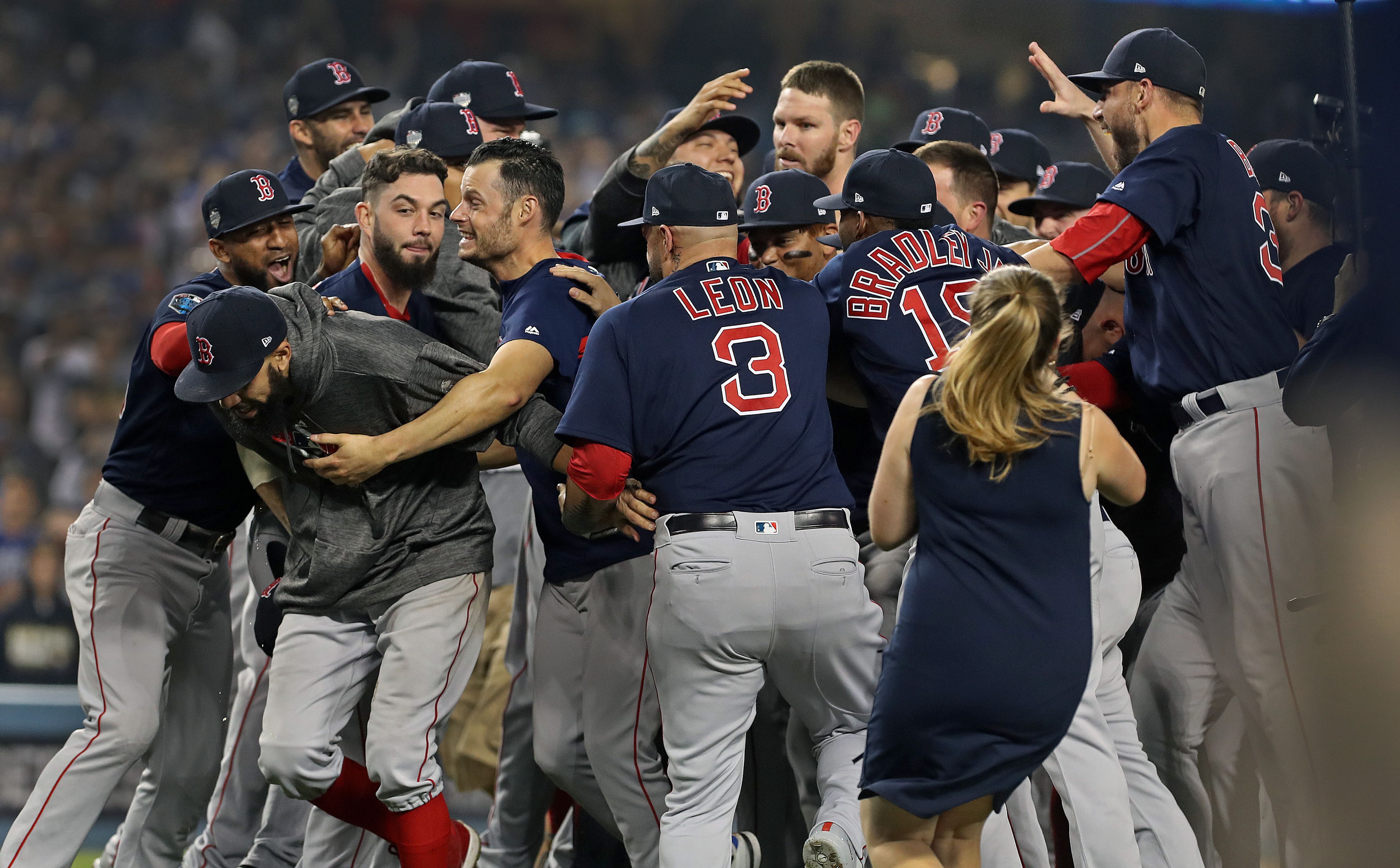 Boston Red Sox 2018 World Series Champions 24'' x 38'' Dynasty