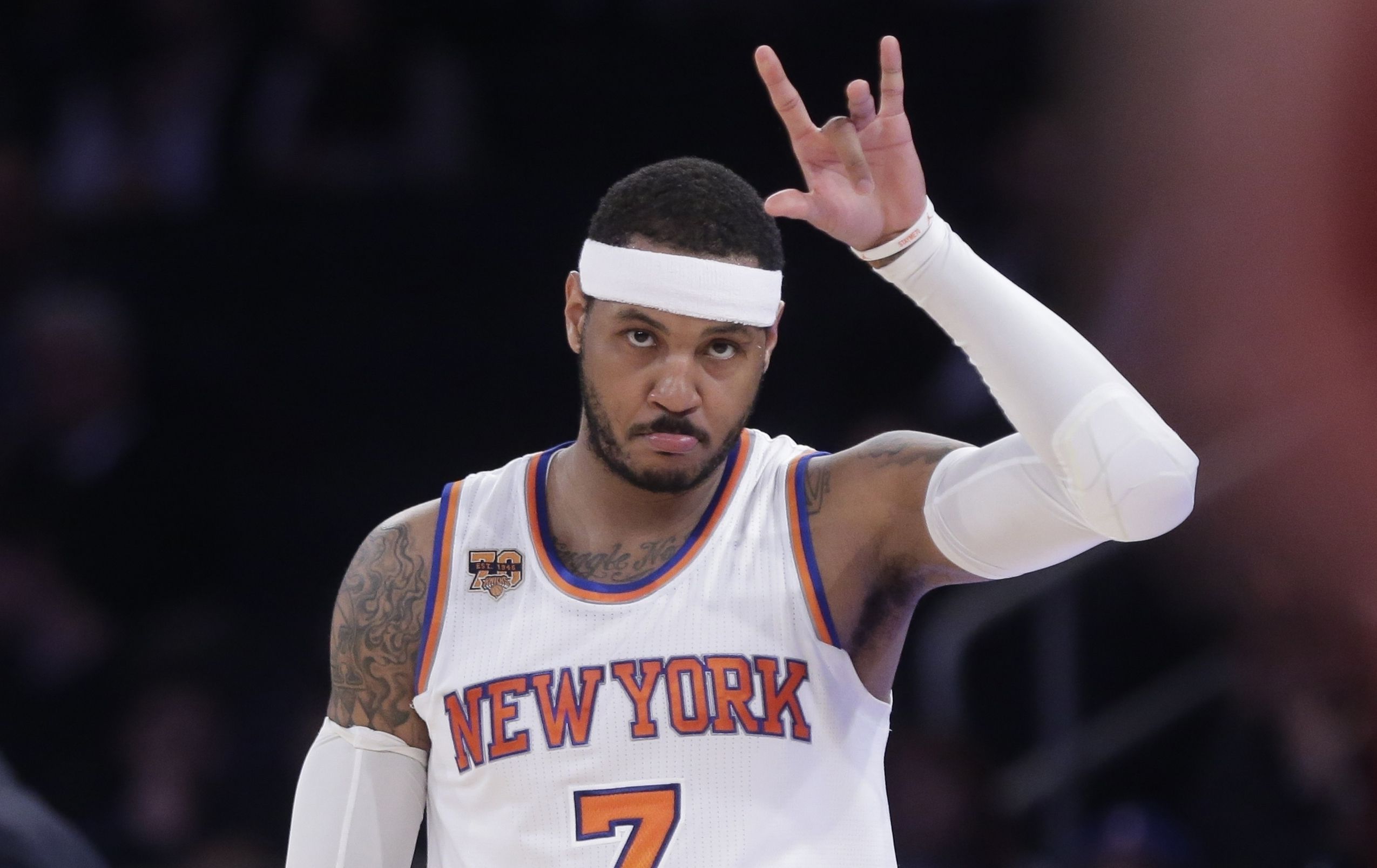 Photos: Carmelo Anthony may play his last game for the Knicks