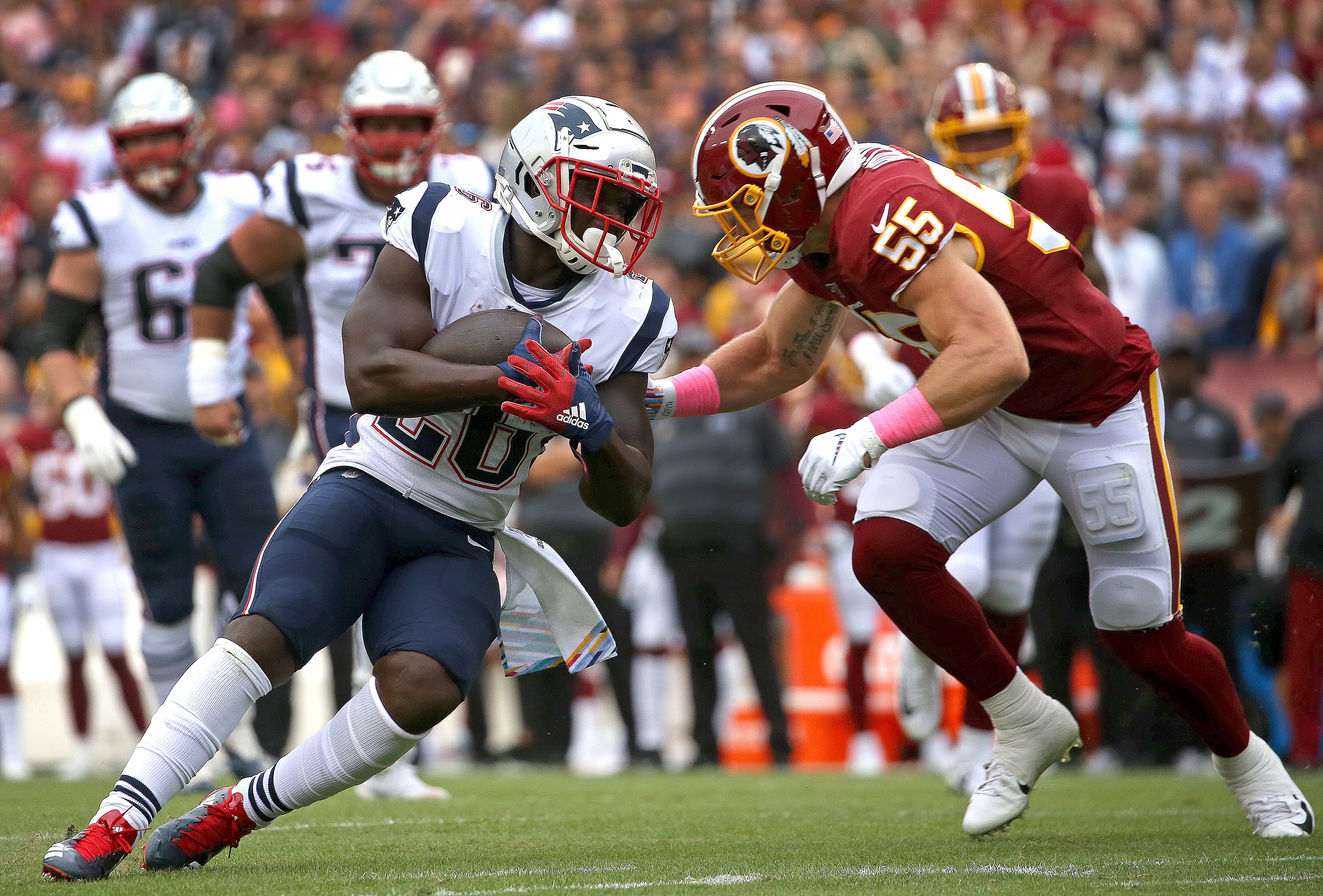 Steven Sims' 91-yard touchdown return gives Redskins lead at the half -  Washington Times