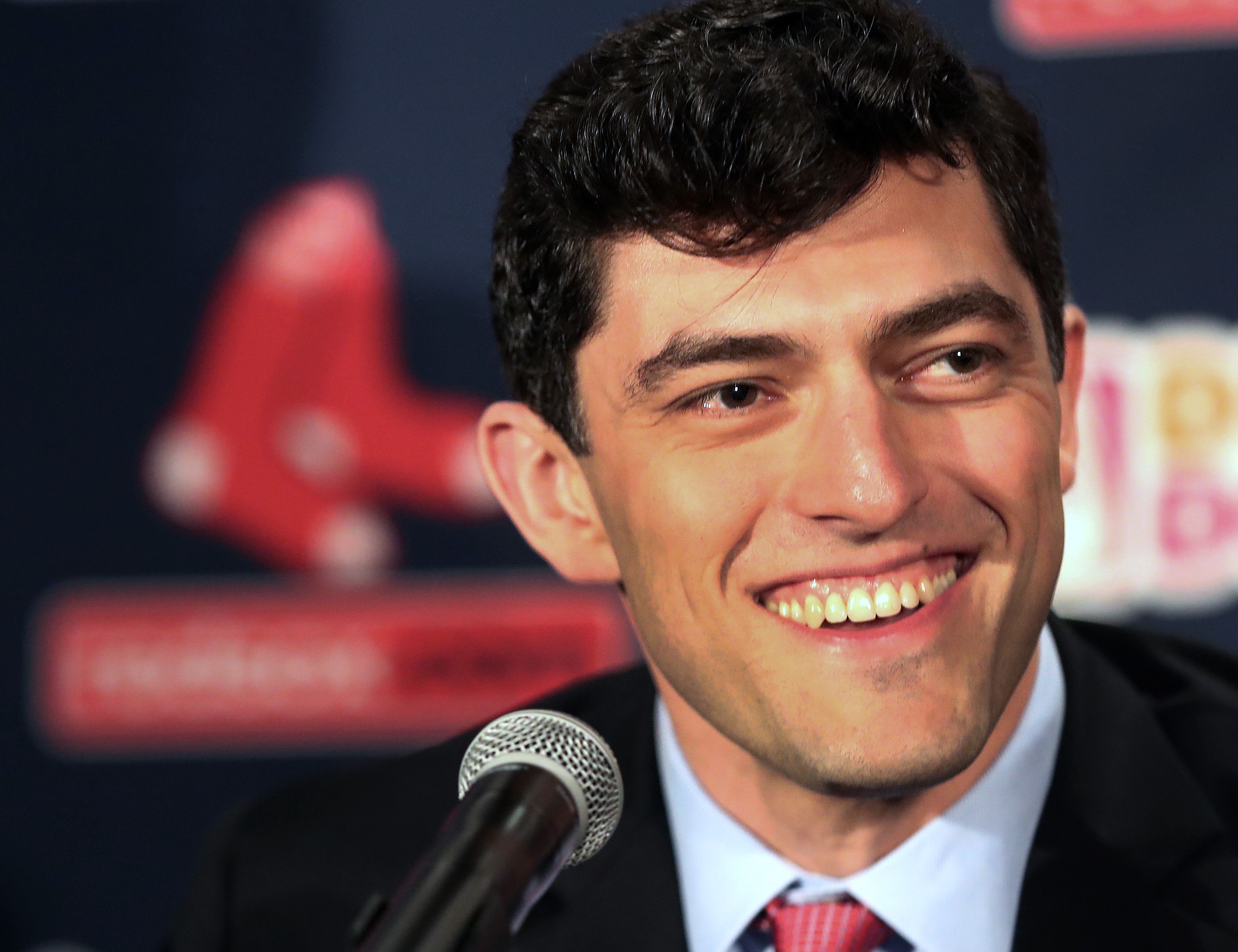 Boston Red Sox's Mark Bellhorn, who was attempting to score off a News  Photo - Getty Images