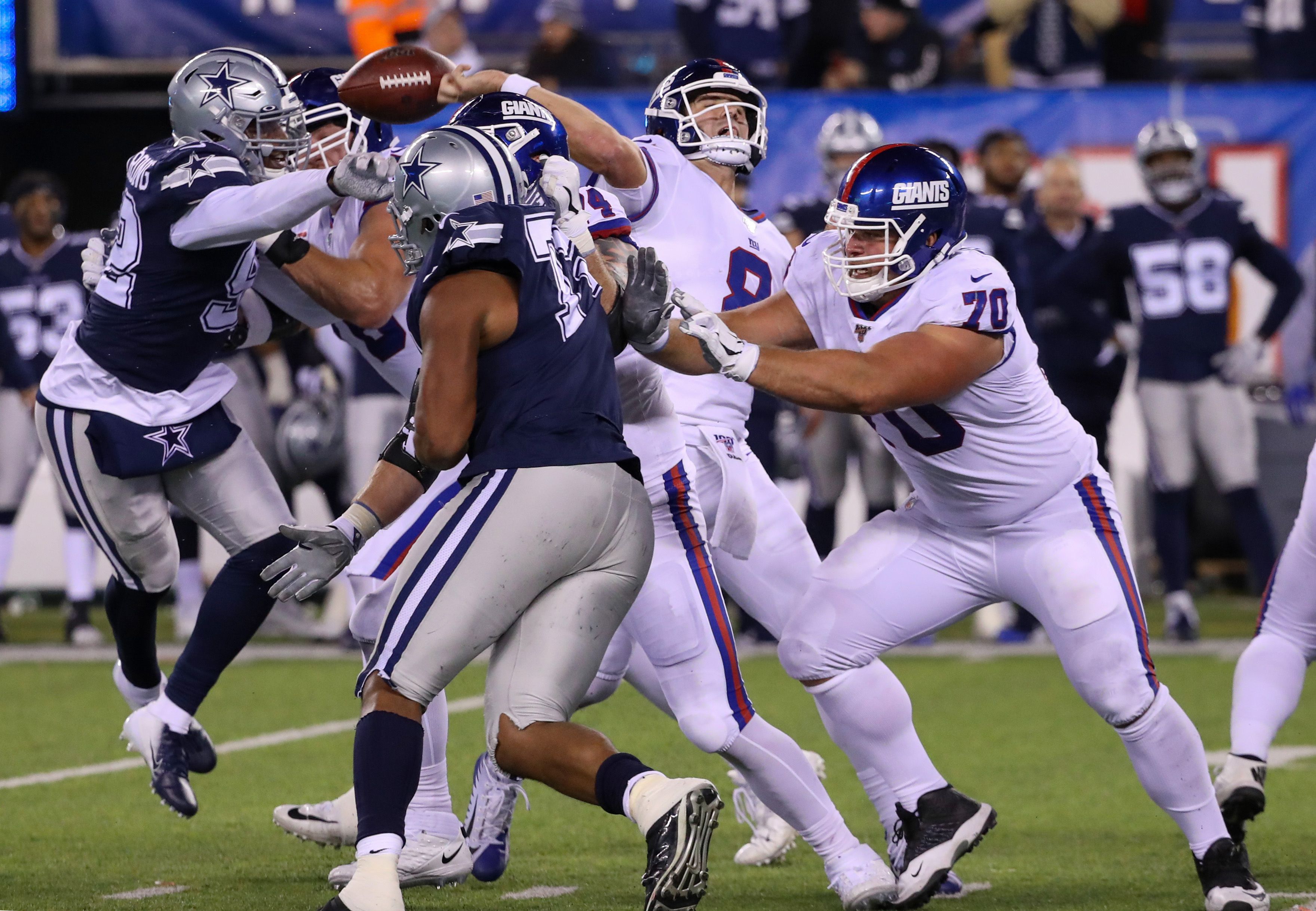 NY Giants studs and duds in 37-34 loss to Dallas Cowboys