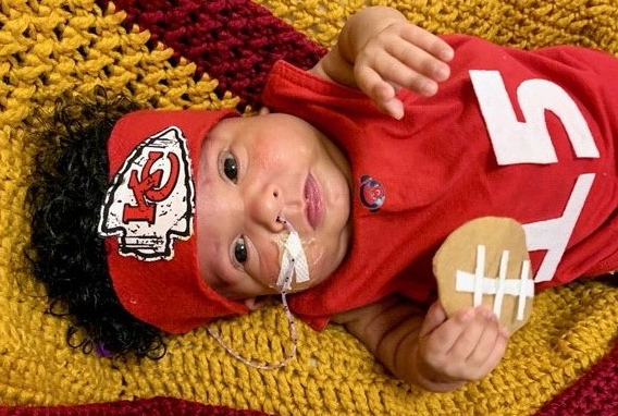 chiefs infant jersey