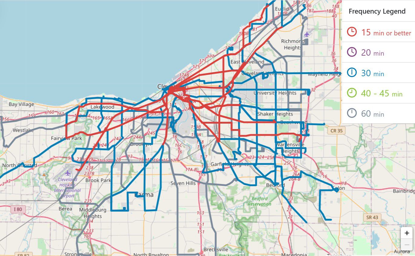 offentlig Socialisme tårn Here's what RTA riders can expect from redesigned bus system - cleveland.com