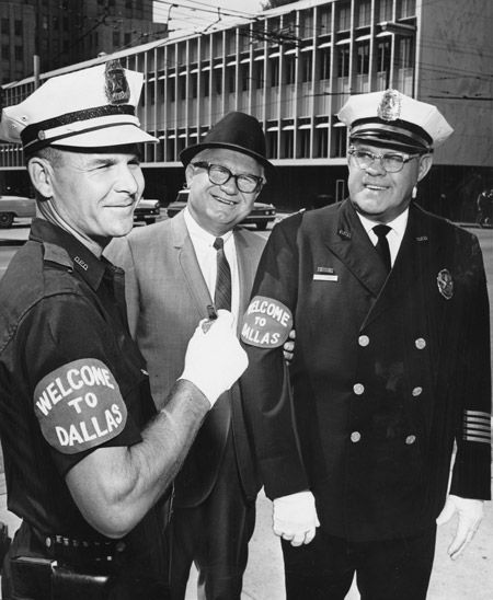 Dallas Police Hats, 1963