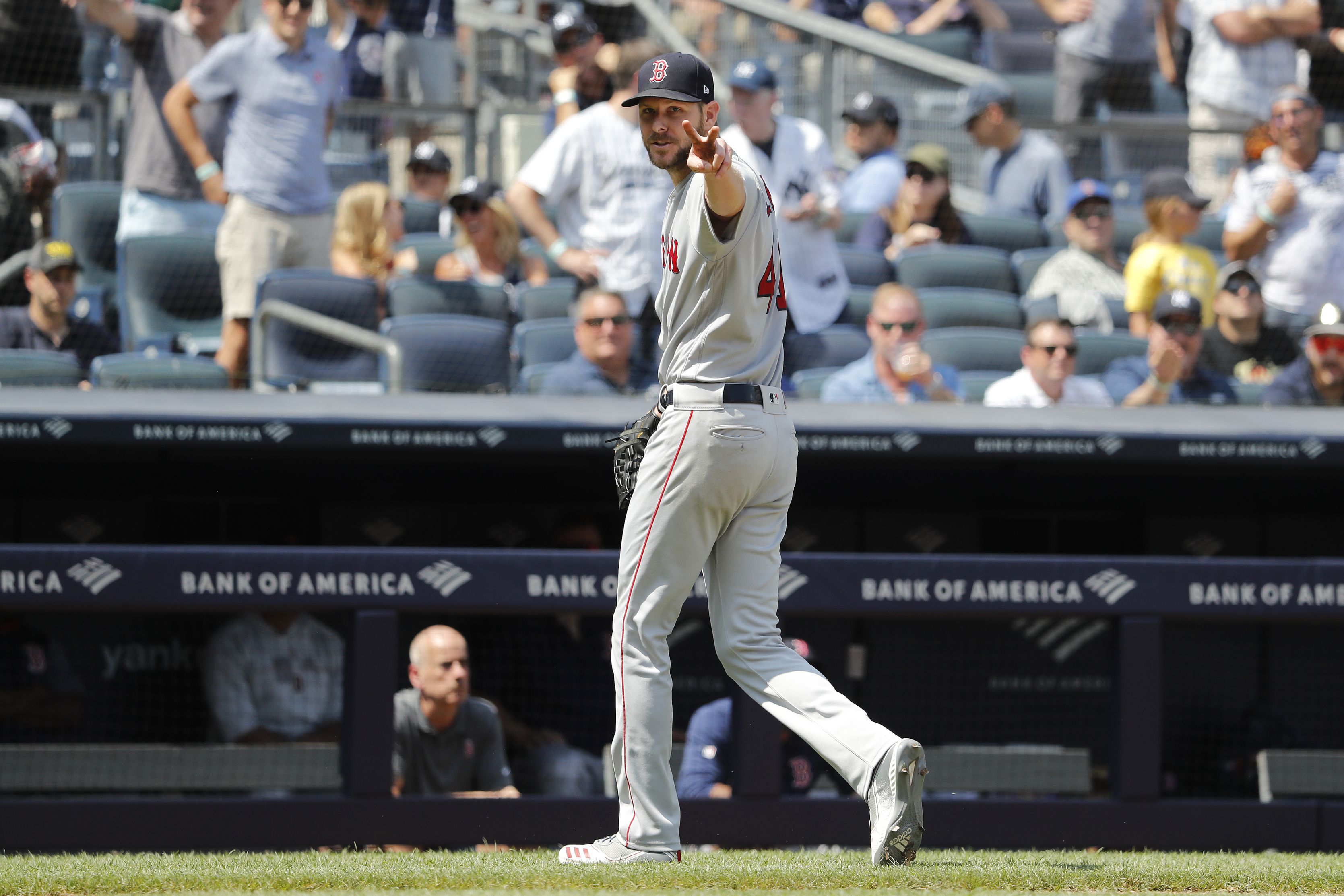 Alex Cora jokes Boston Red Sox ace Chris Sale 'gets few more off