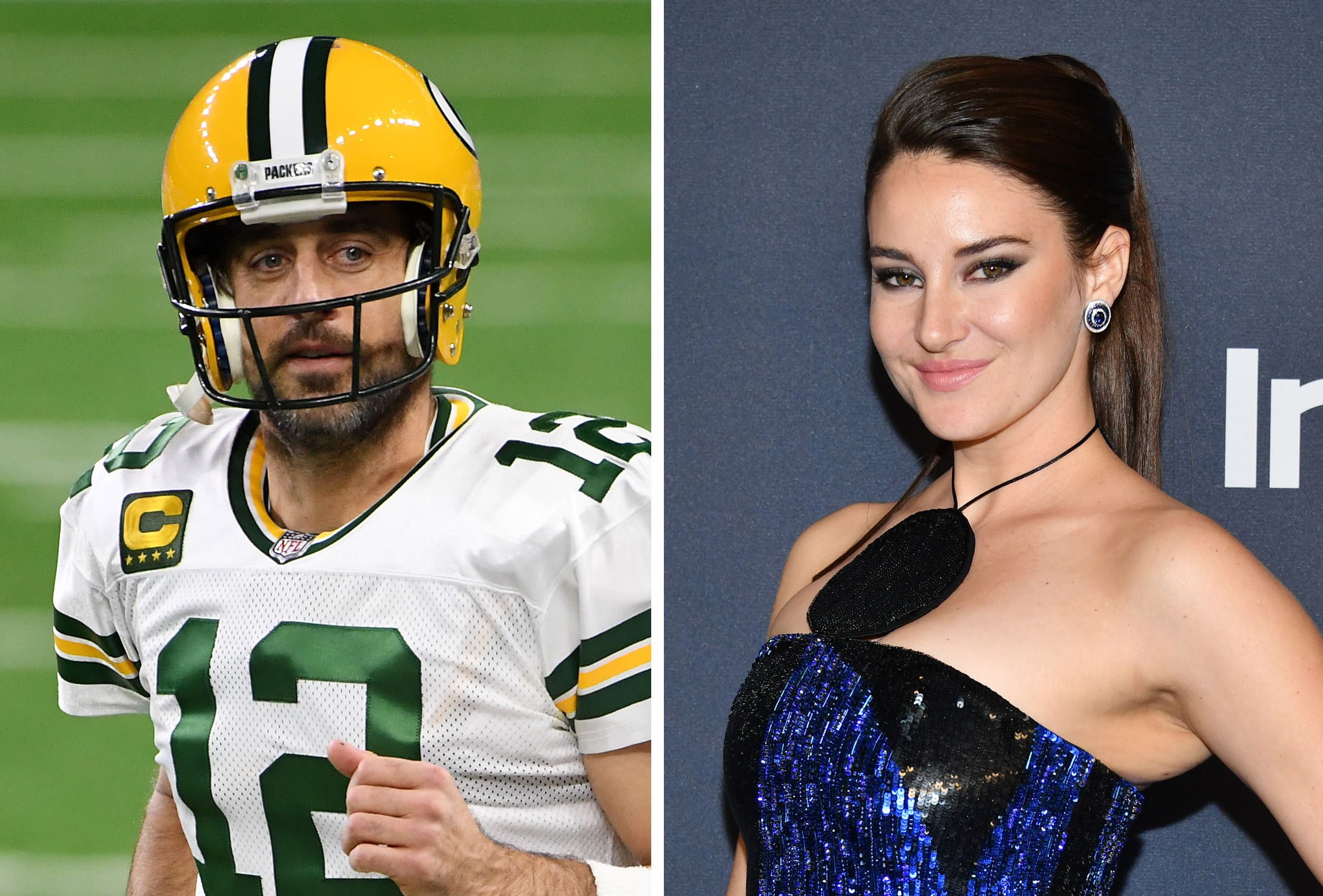 Aaron Rodgers and Shailene Woodley's Big Little Lies