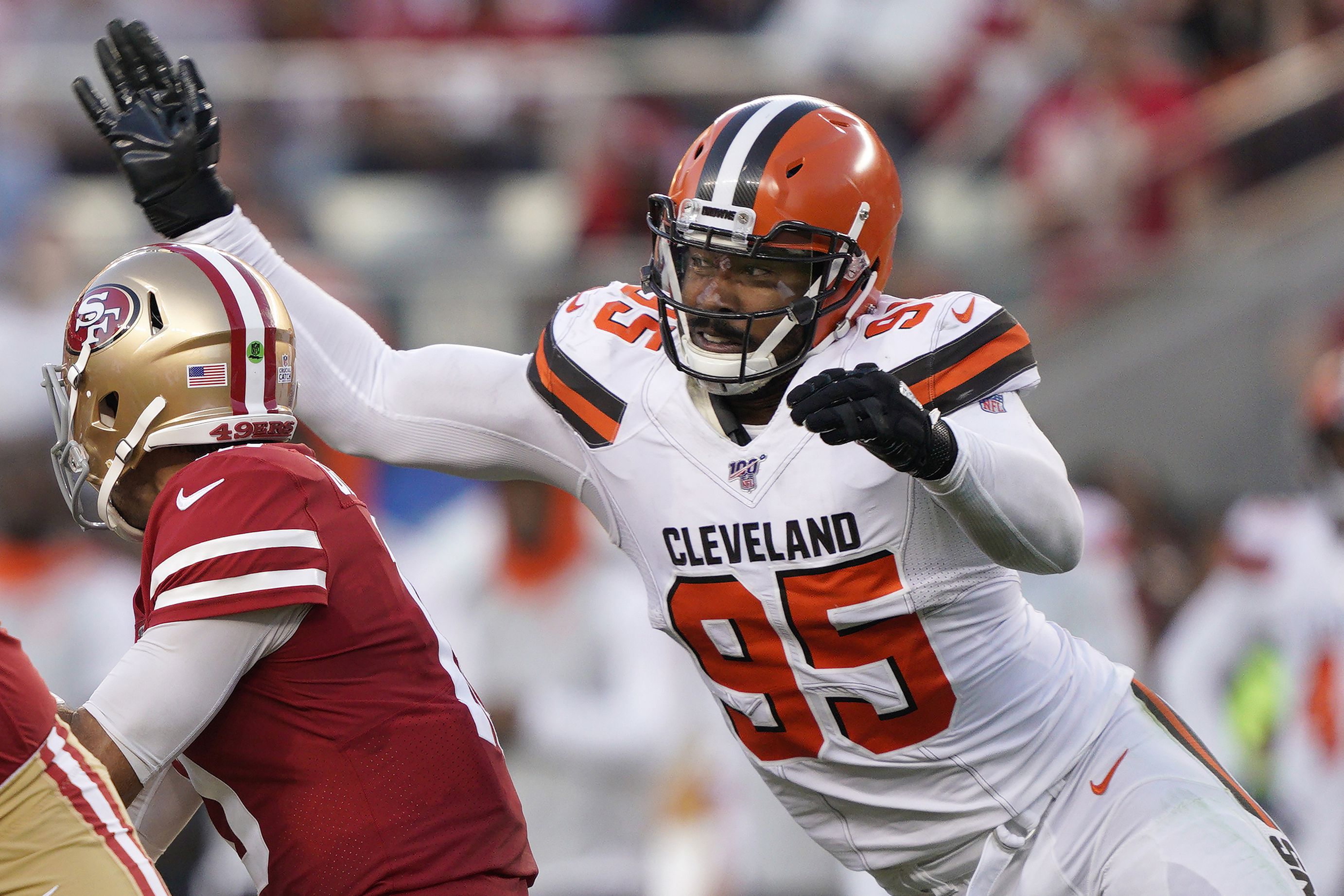 Browns' Garrett Suspended Indefinitely As 'Thursday Night Football