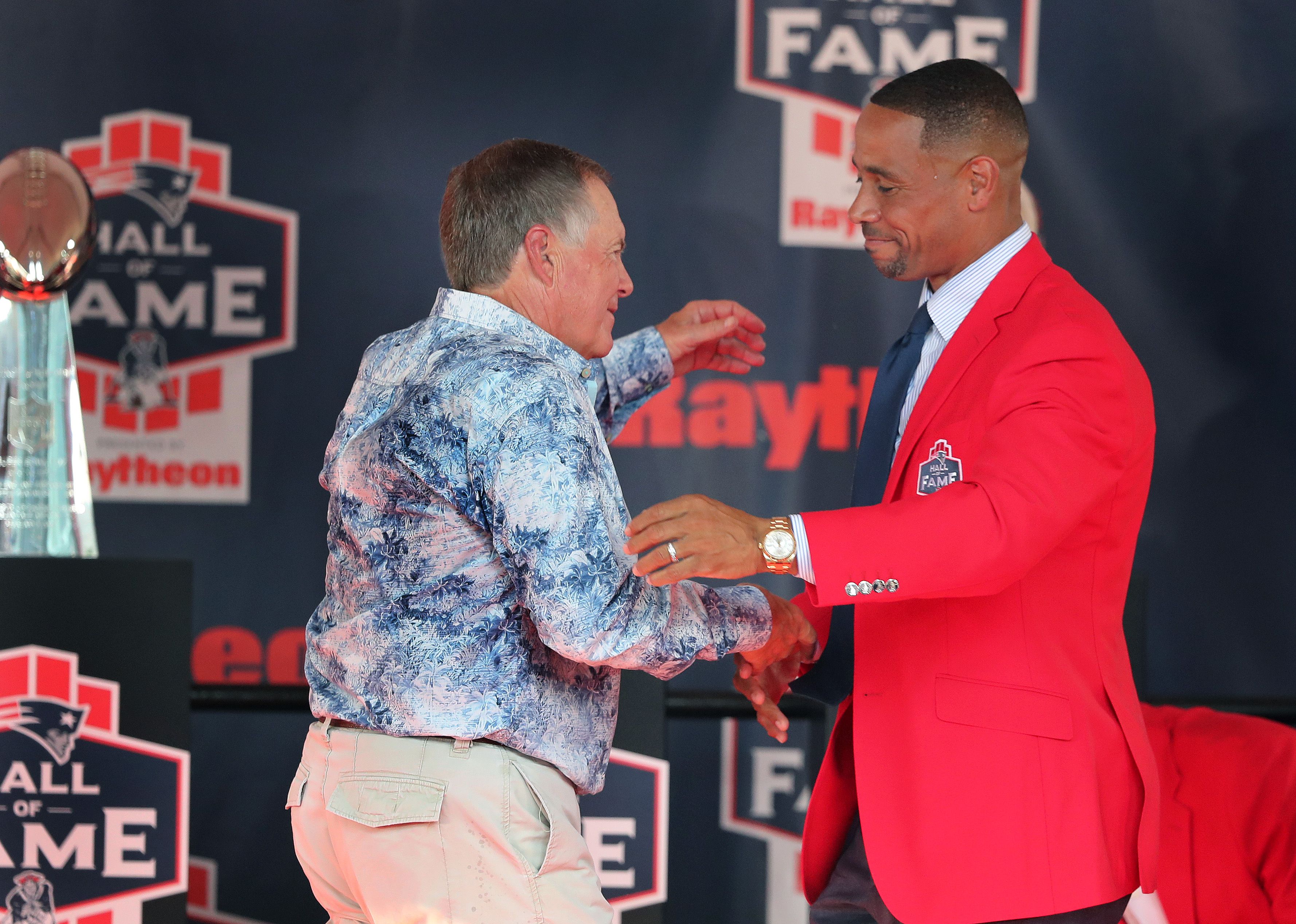 Rodney Harrison, Leon Gray inducted into Patriots Hall of Fame - The Boston  Globe