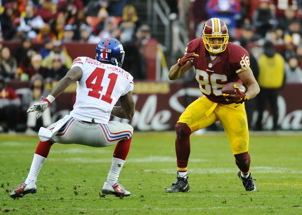 Redskins' Jordan Reed separates AC joint, returns to catch two TDs vs.  Cowboys